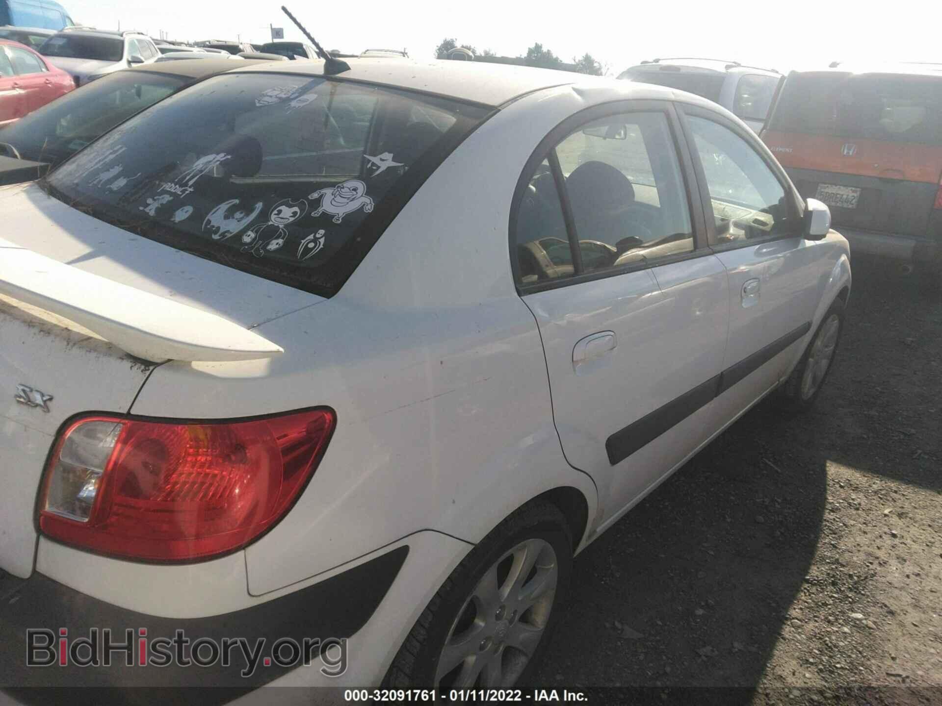 2007 KIA RIO - VIN: KNADE123776231675 - Photo 4
