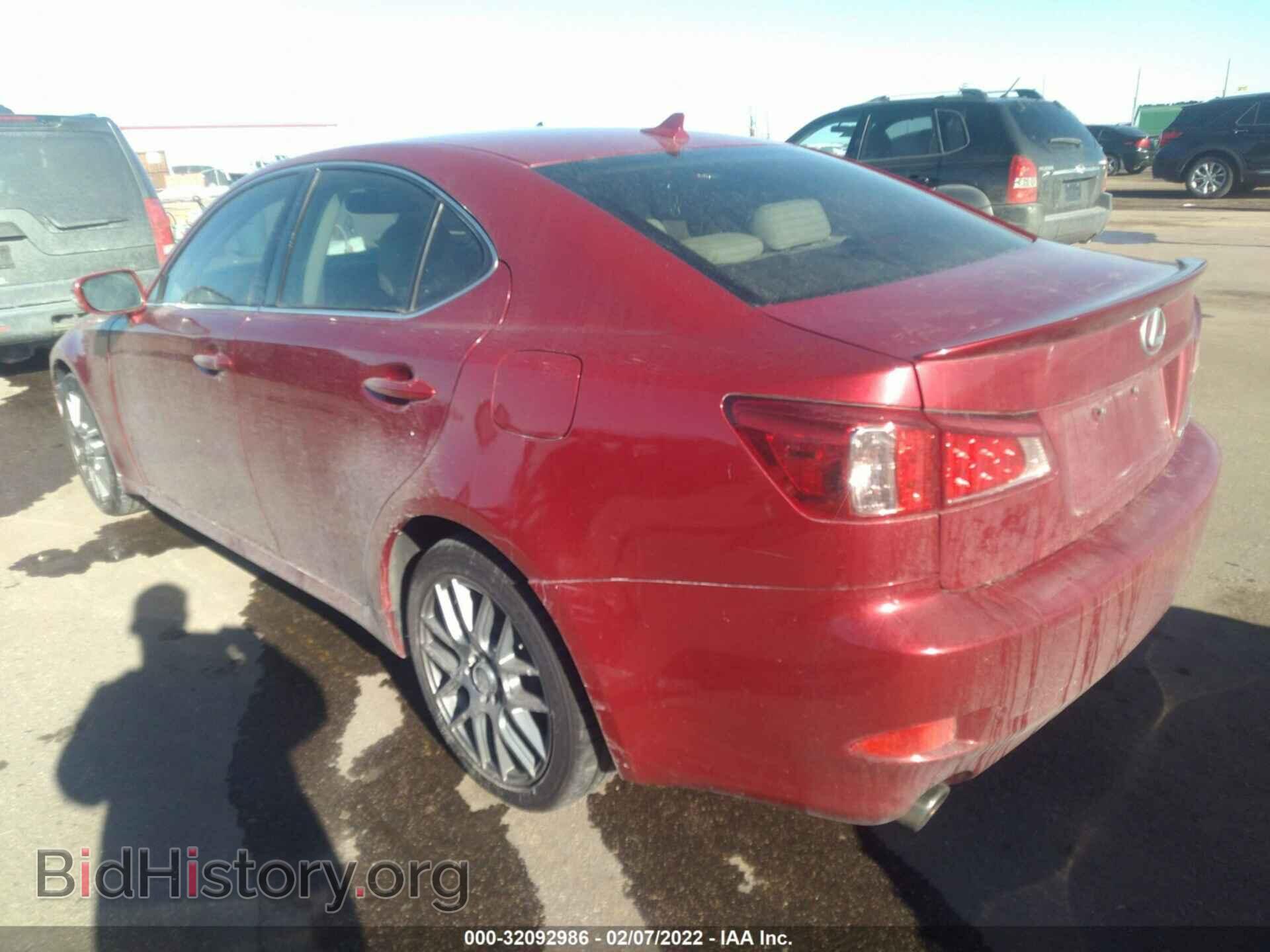 2013 LEXUS IS 250 - VIN: JTHCF5C25D5062698 - Фото 3