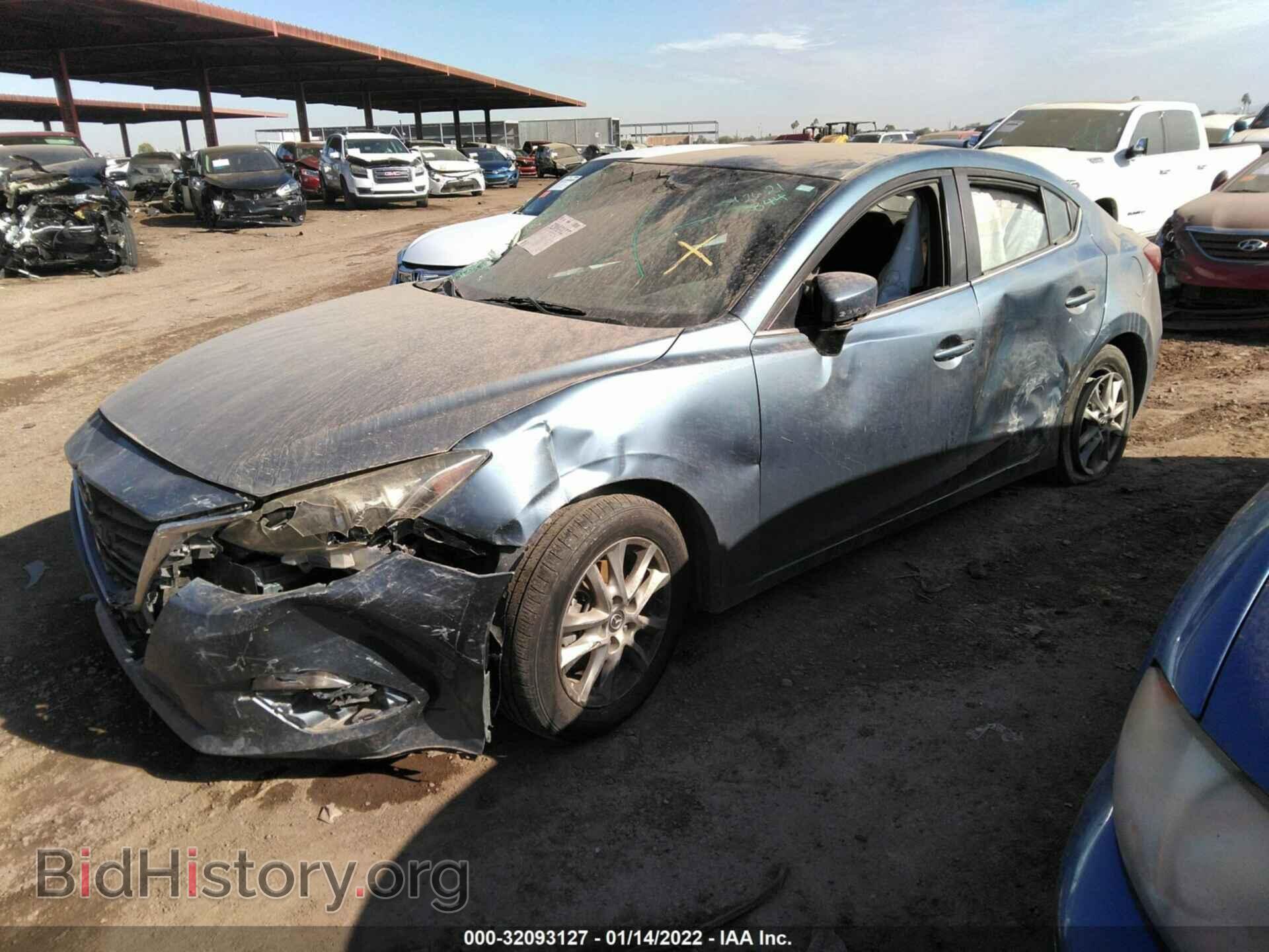 2014 MAZDA MAZDA3 - VIN: JM1BM1V73E1158844 - Фото 2