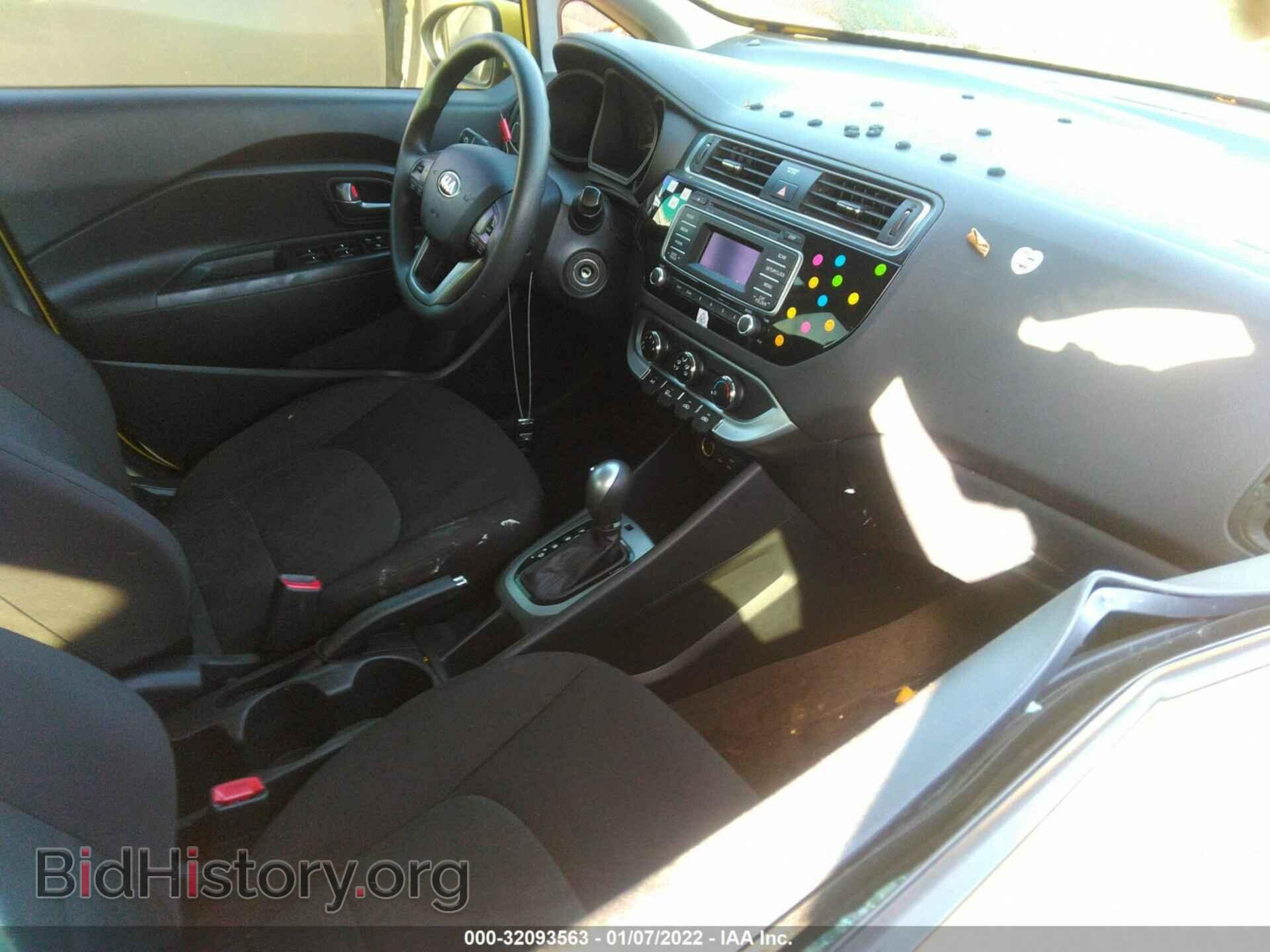 2016 KIA RIO - VIN: KNADM4A38G6572184 - Фото 5
