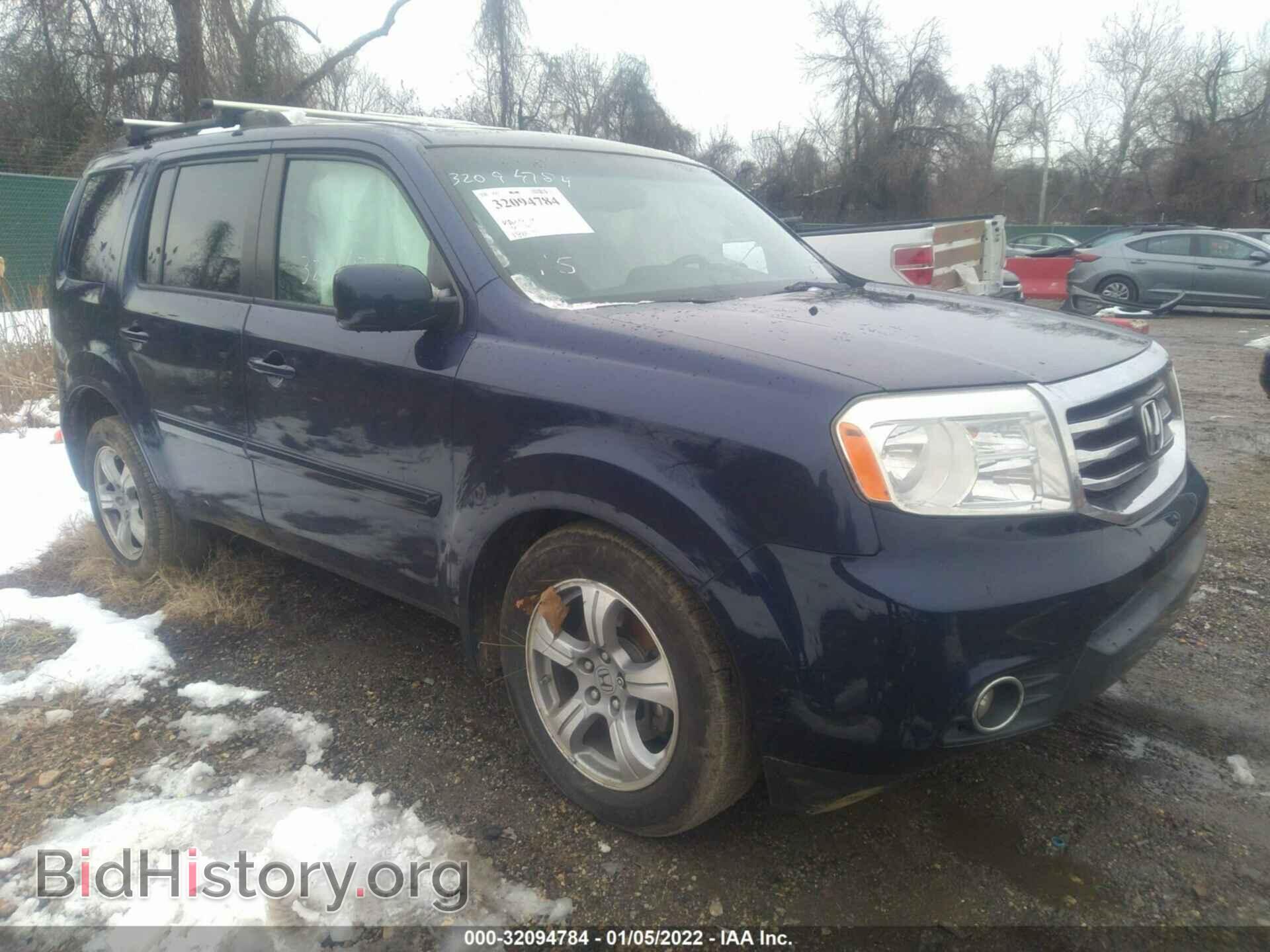 Фотография 5FNYF4H57DB009357 - HONDA PILOT 2013