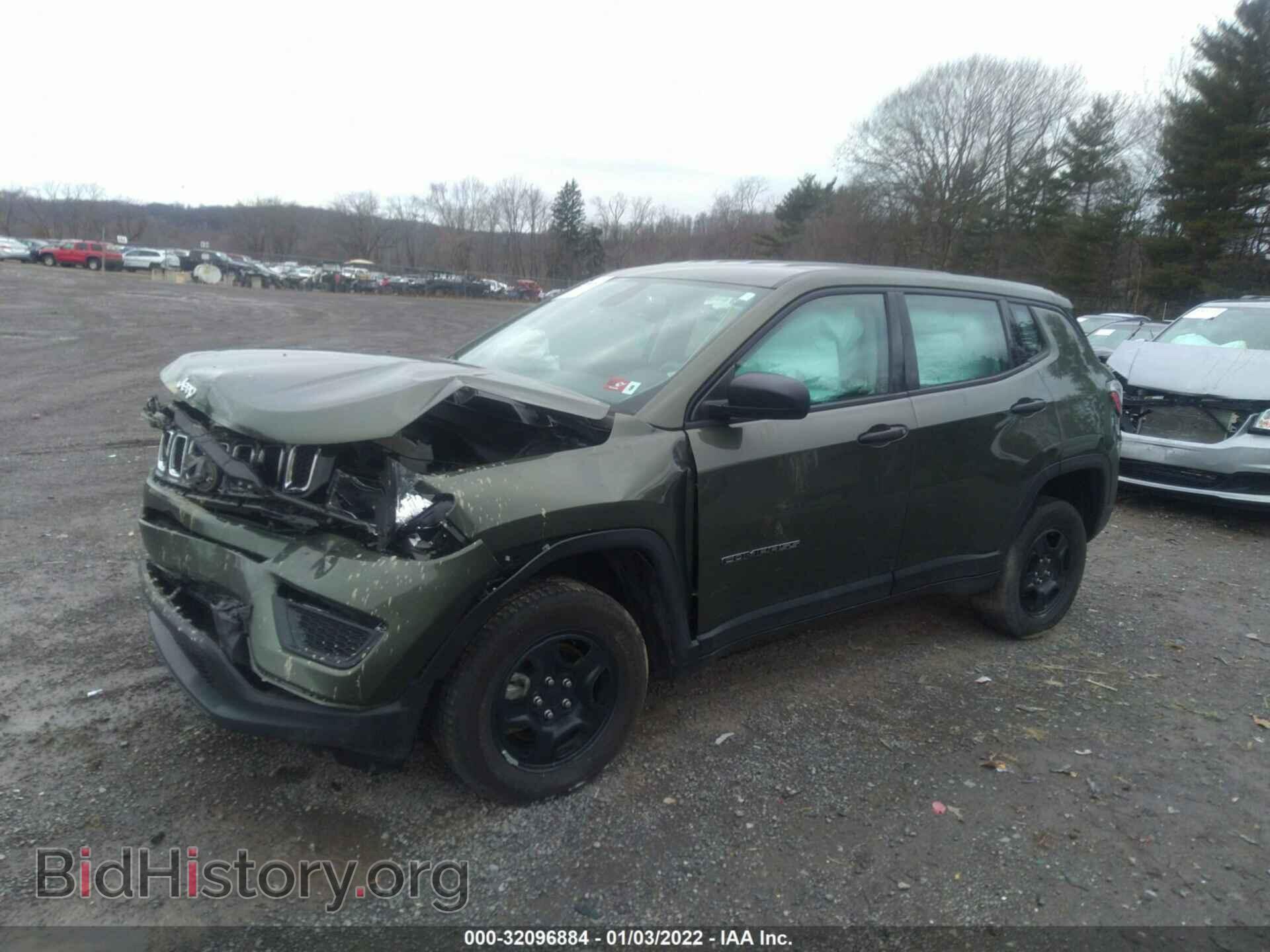2021 JEEP COMPASS - VIN: 3C4NJDAB2MT504570 - Фото 2