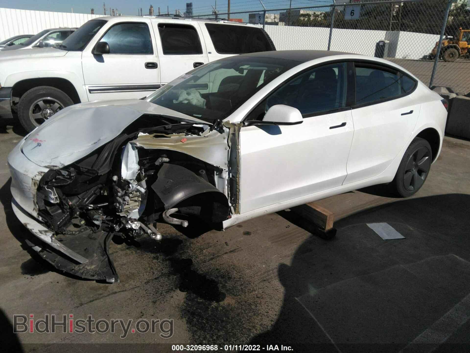 2021 TESLA MODEL 3 - VIN: 5YJ3E1EA5MF868072 - Фото 2