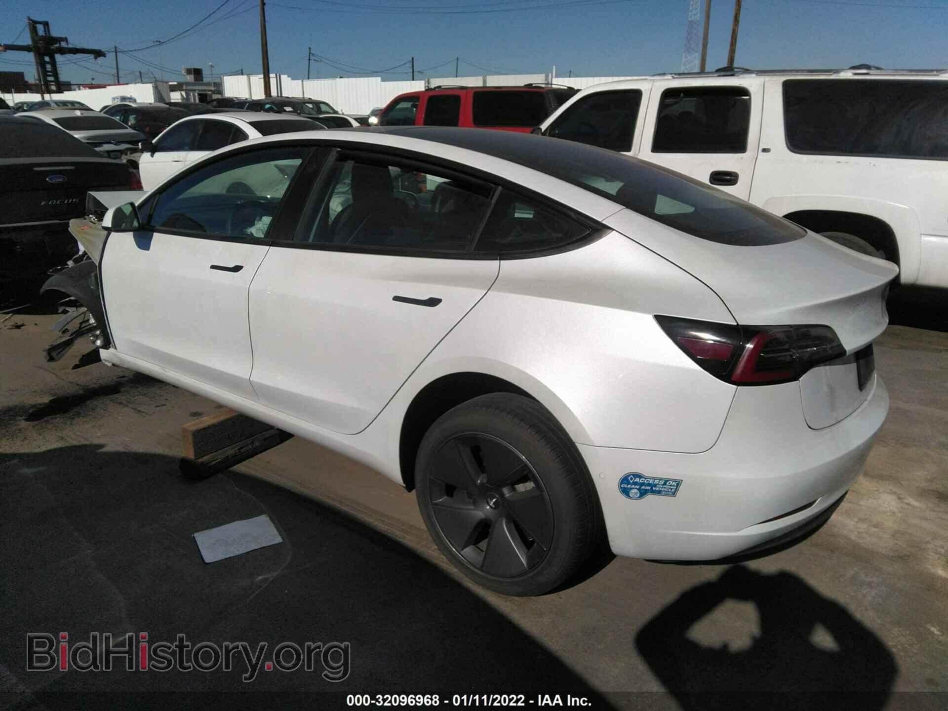 2021 TESLA MODEL 3 - VIN: 5YJ3E1EA5MF868072 - Фото 3