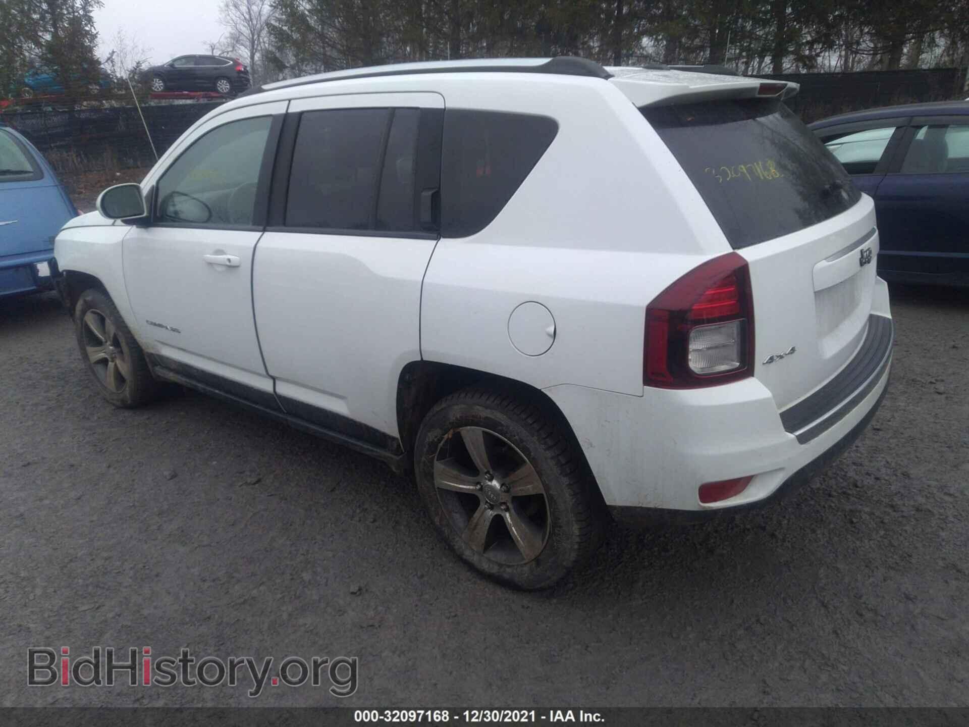 2016 JEEP COMPASS - VIN: 1C4NJDEB4GD558585 - Фото 3