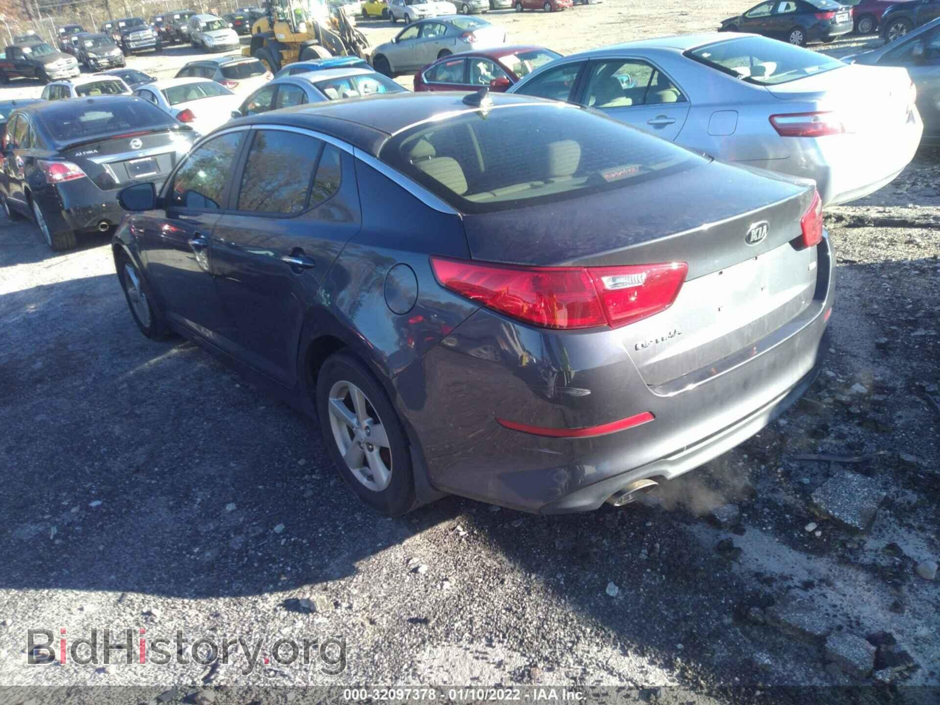 2015 KIA OPTIMA - VIN: KNAGM4A76F5634363 - Фото 3