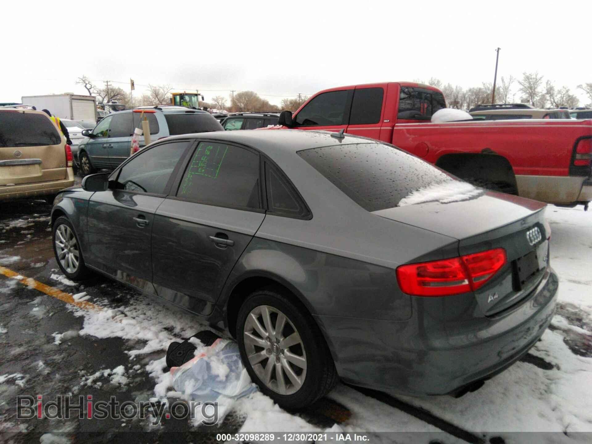 2013 AUDI A4 - VIN: WAUBFAFL4DN024502 - Фото 3