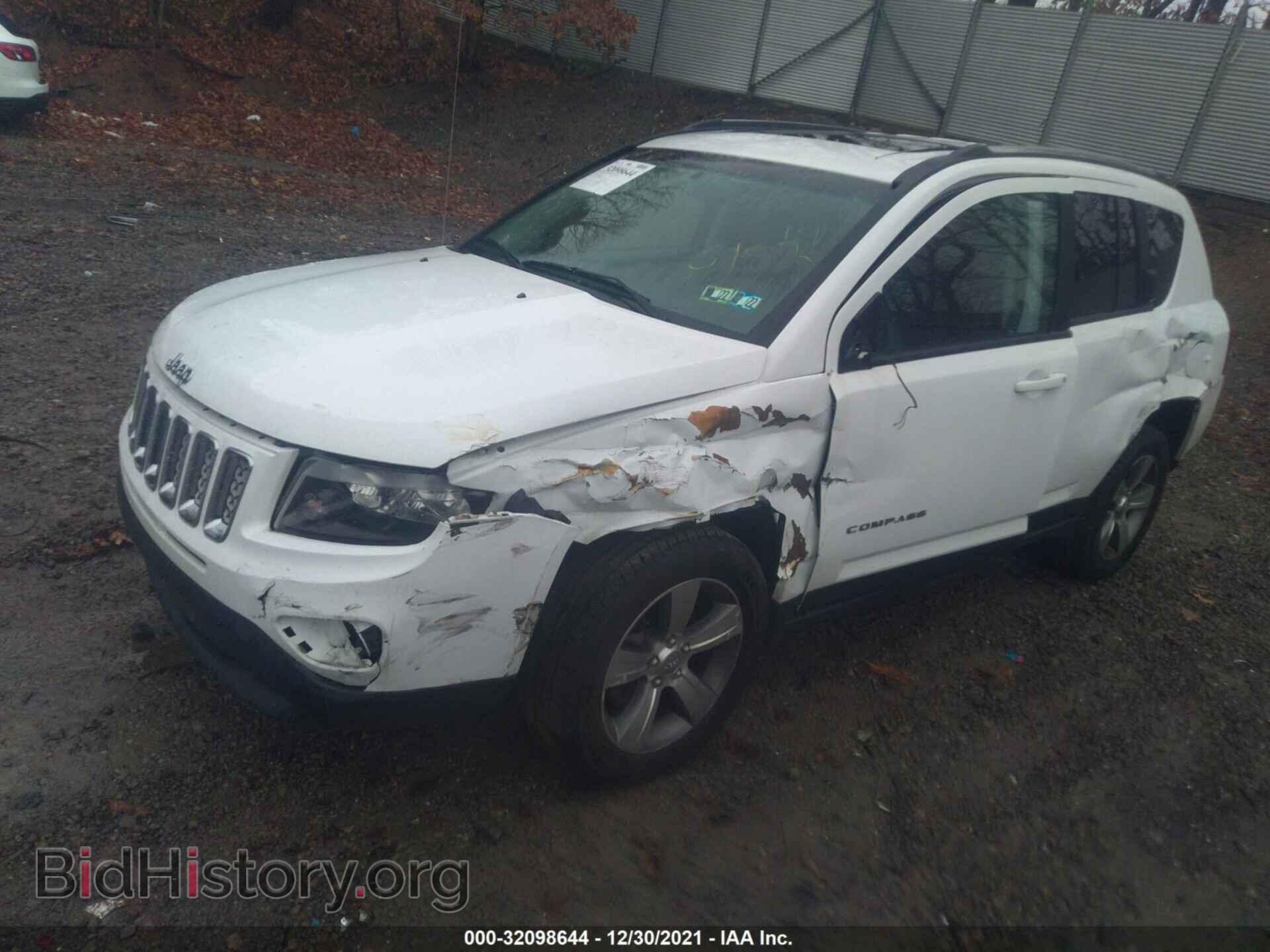 2017 JEEP COMPASS - VIN: 1C4NJDEB3HD100182 - Фото 2