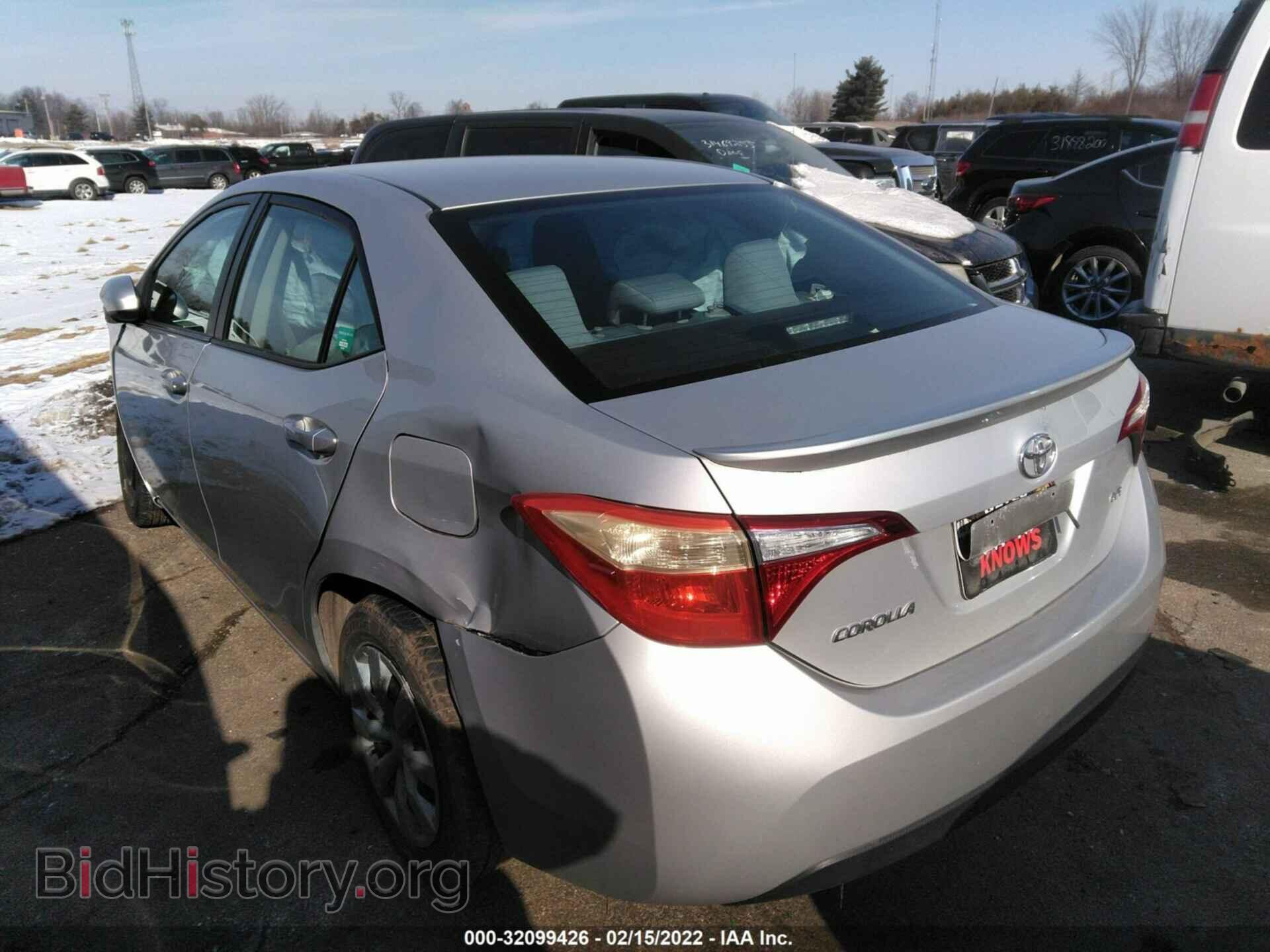 2015 TOYOTA COROLLA - VIN: 2T1BURHE1FC352388 - Фото 3