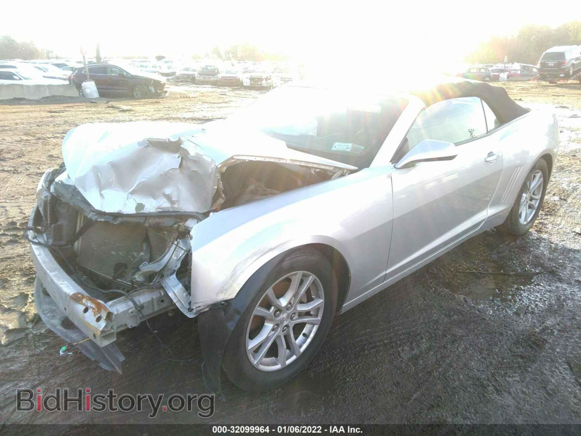 2015 CHEVROLET CAMARO - VIN: 2G1FD3D39F9225383 - Фото 2