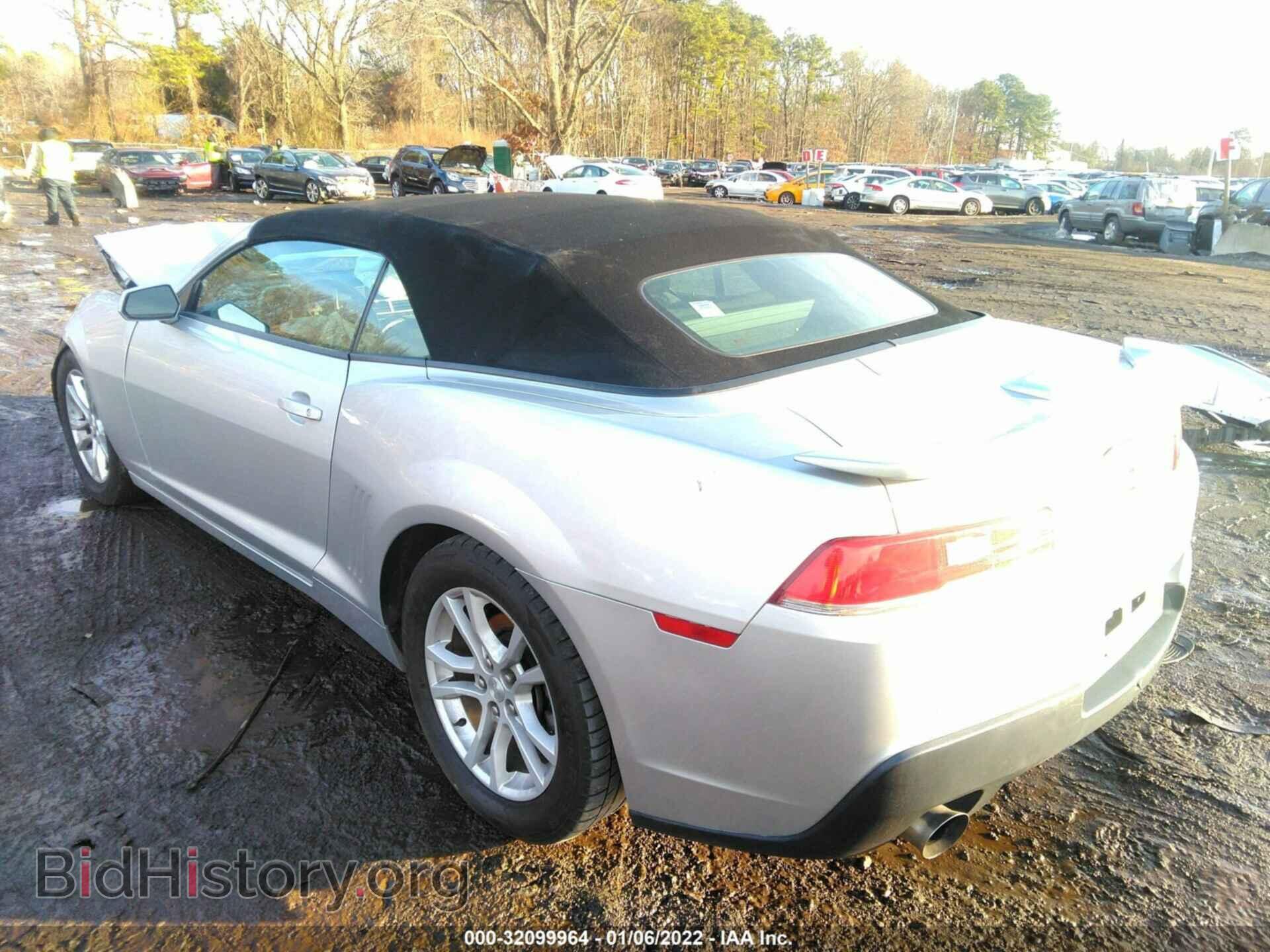 2015 CHEVROLET CAMARO - VIN: 2G1FD3D39F9225383 - Фото 3