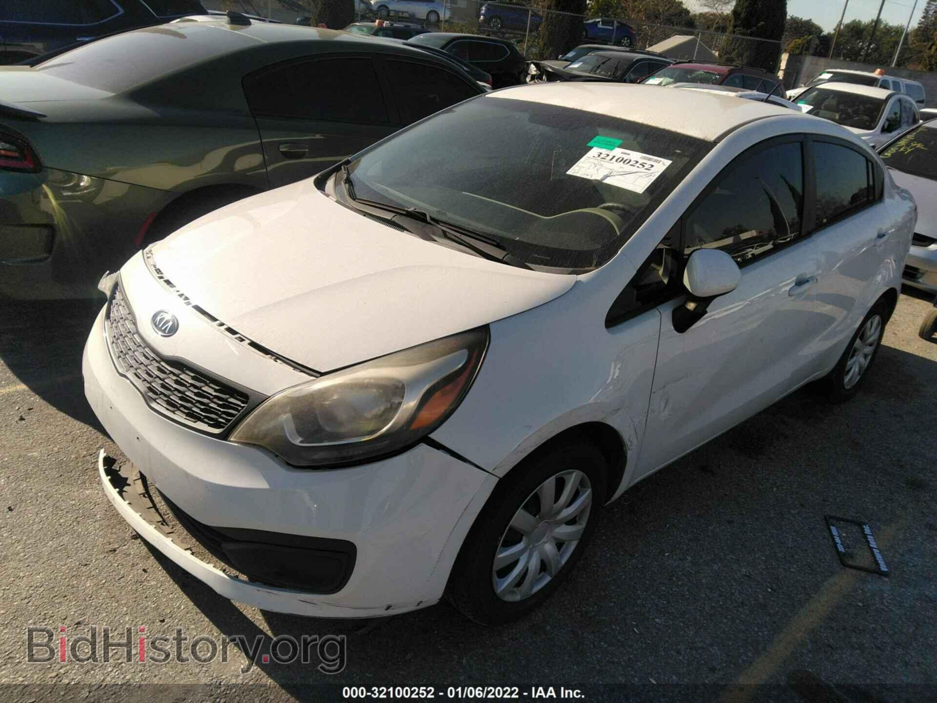 2013 KIA RIO - VIN: KNADM4A32D6186842 - Фото 2