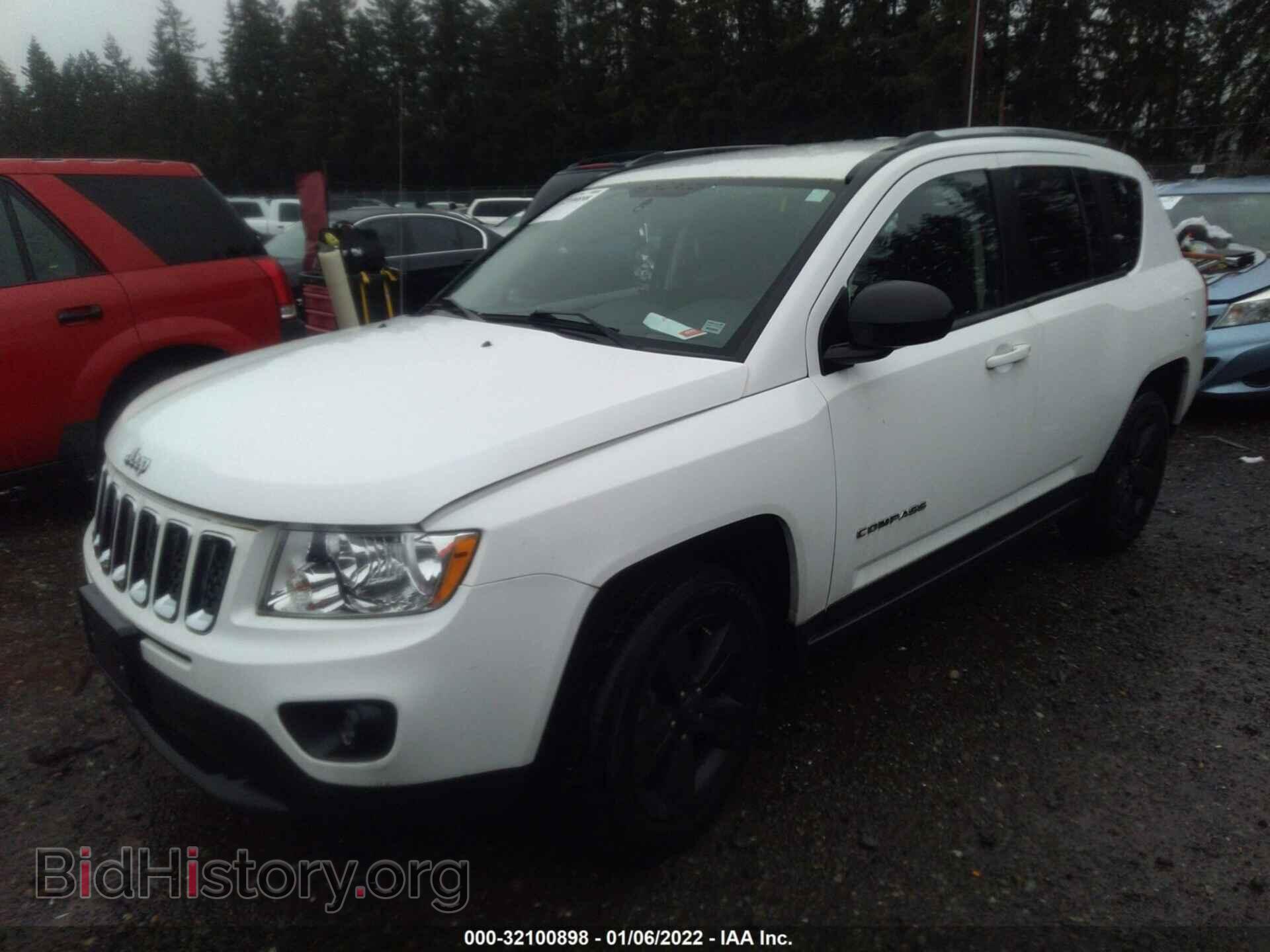 2012 JEEP COMPASS - VIN: 1C4NJCBA8CD626404 - Фото 2
