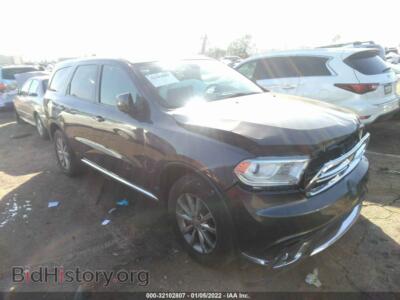 2017 Dodge DURANGO SXT, gray — VIN 1C4RDHAG3HC690584, IAAI