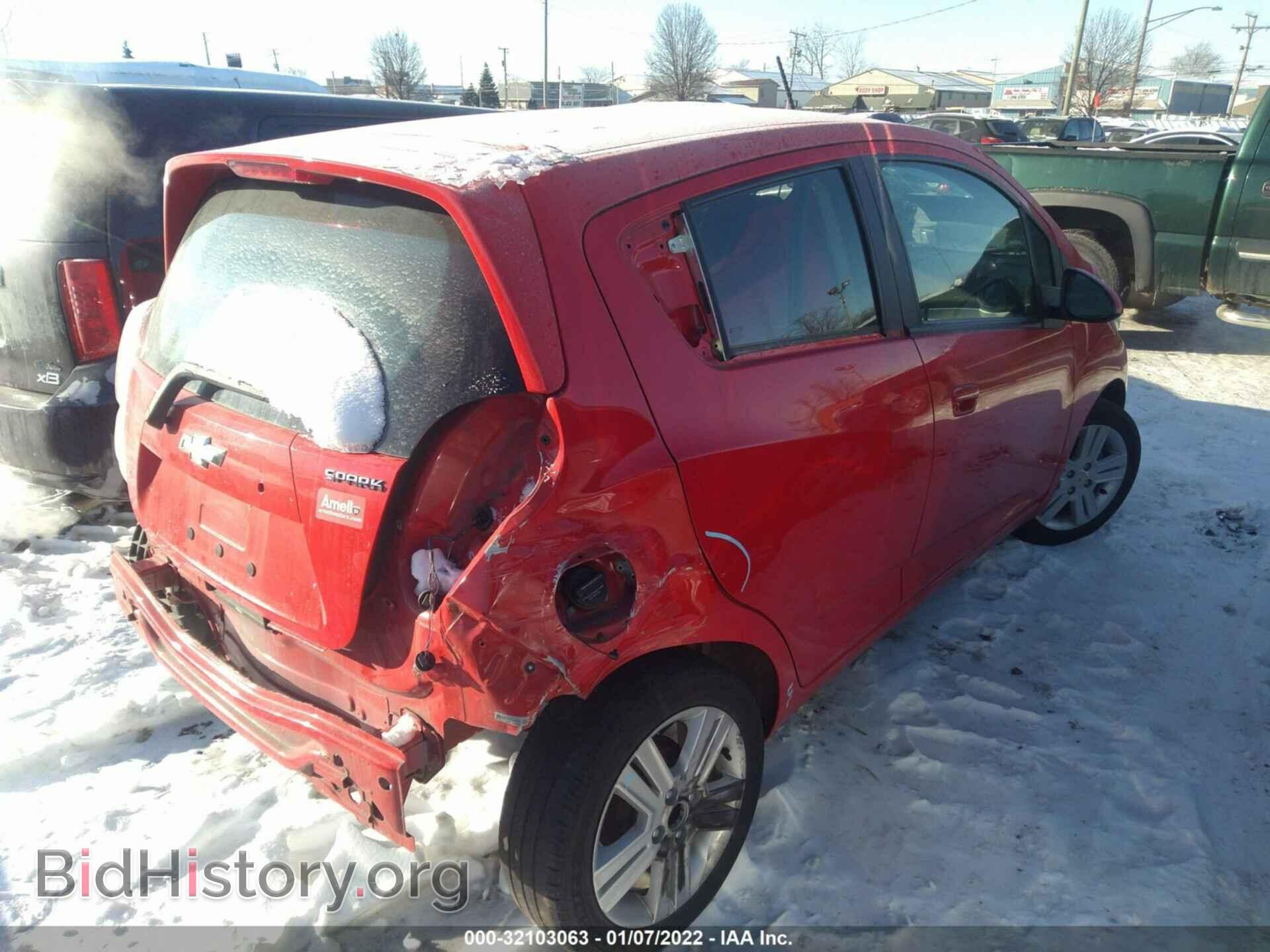 2013 CHEVROLET SPARK - VIN: KL8CD6S97DC548381 - Фото 4