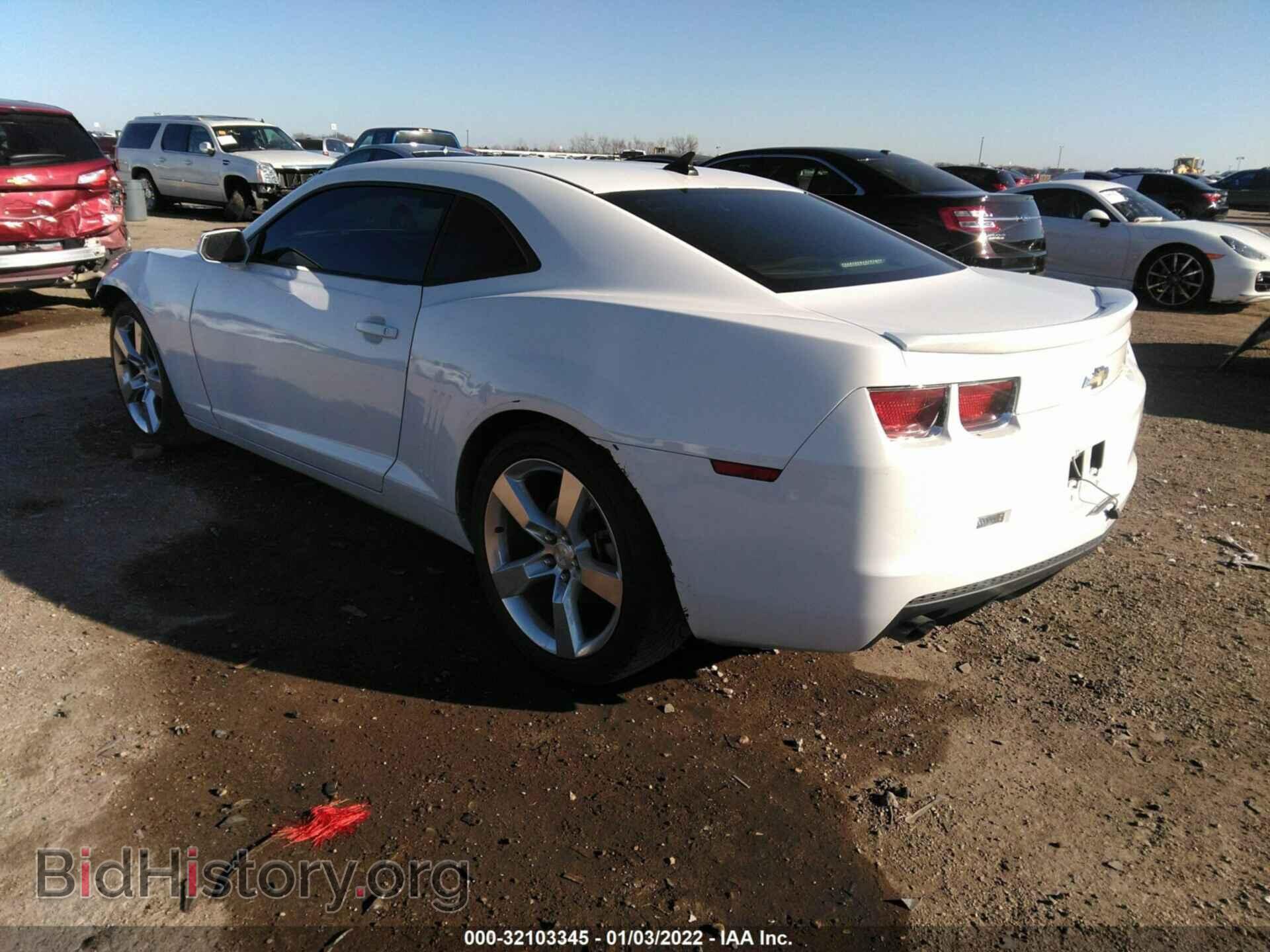 2013 CHEVROLET CAMARO - VIN: 2G1FA1E35D9184713 - Фото 3