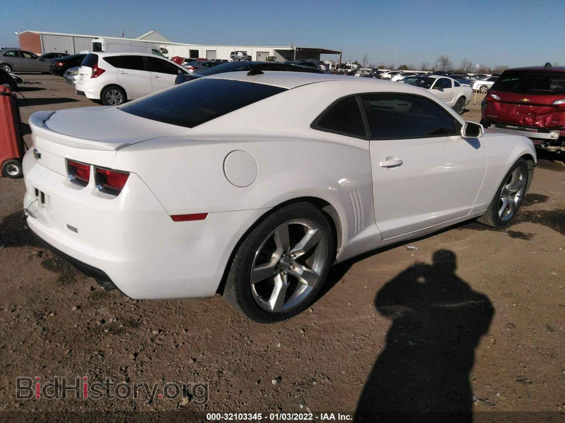 2013 CHEVROLET CAMARO - VIN: 2G1FA1E35D9184713 - Фото 4