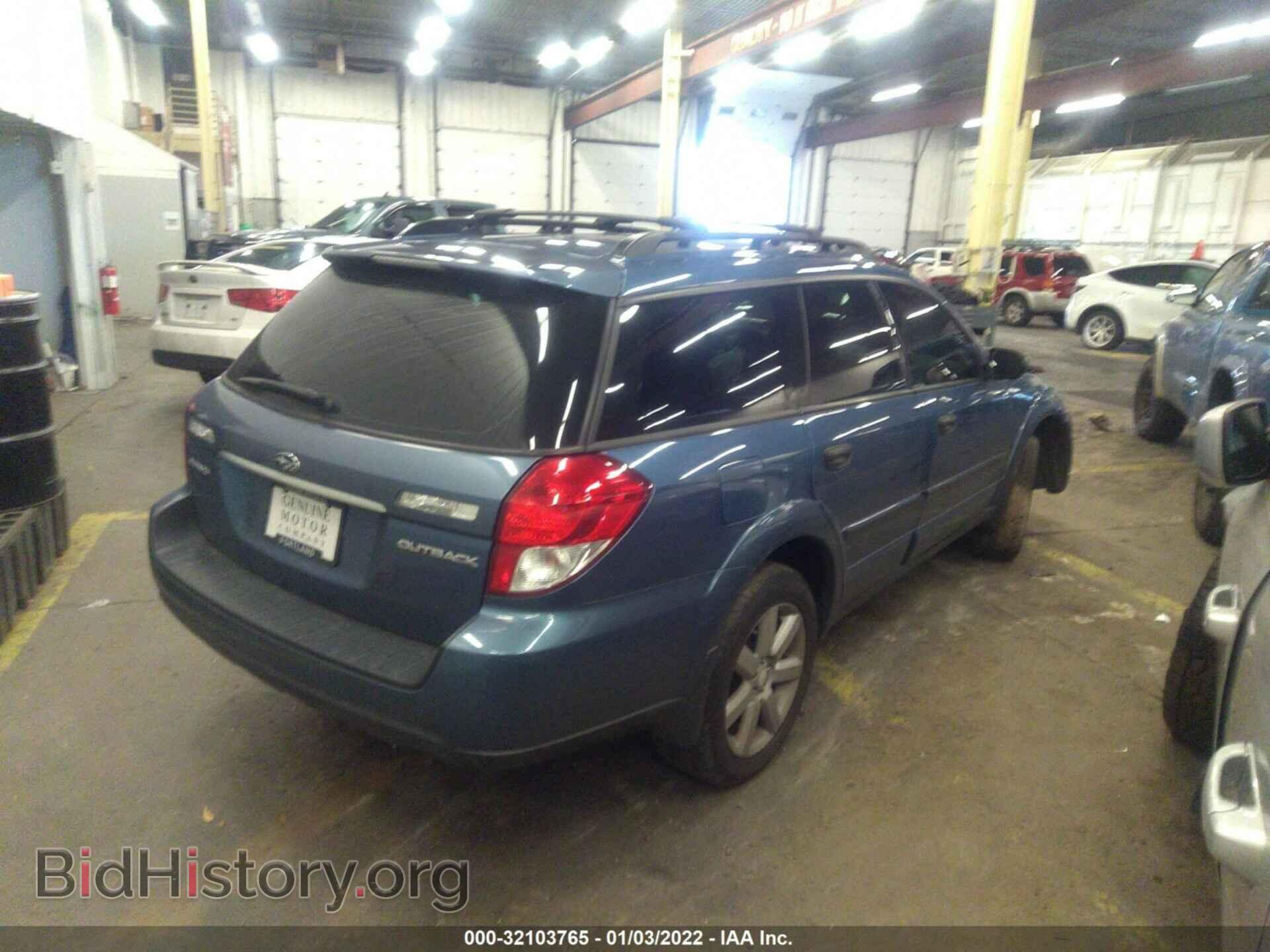 2008 SUBARU OUTBACK - VIN: 4S4BP61C387354092 - Фото 4