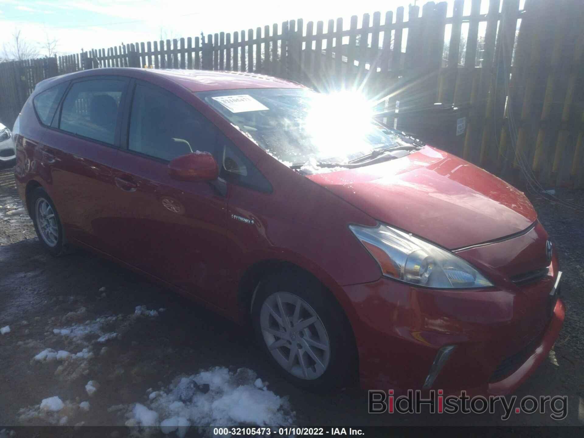 Photo JTDZN3EU8C3153007 - TOYOTA PRIUS V 2012