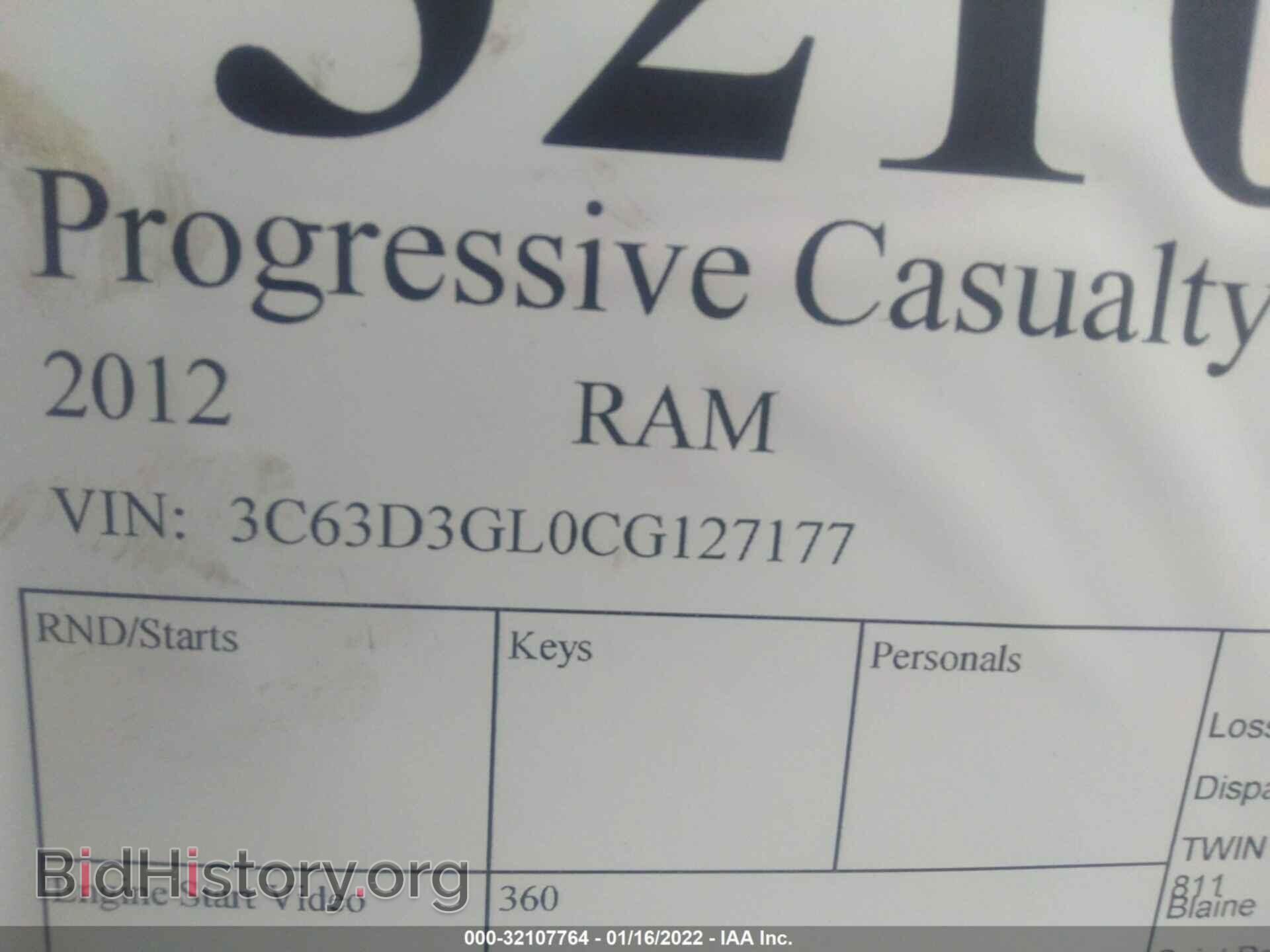 2012 RAM 3500 - VIN: 3C63D3GL0CG127177 - Фото 9