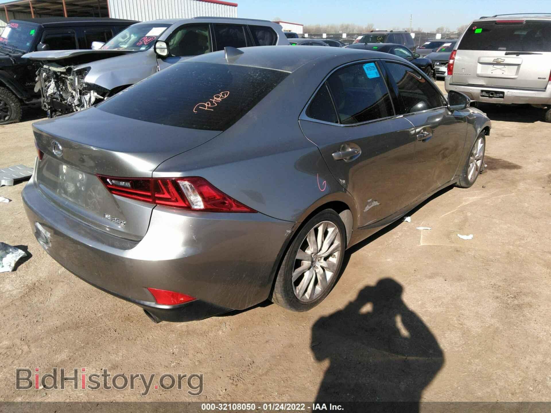 2014 LEXUS IS 250 - VIN: JTHBF1D28E5017100 - Фото 4