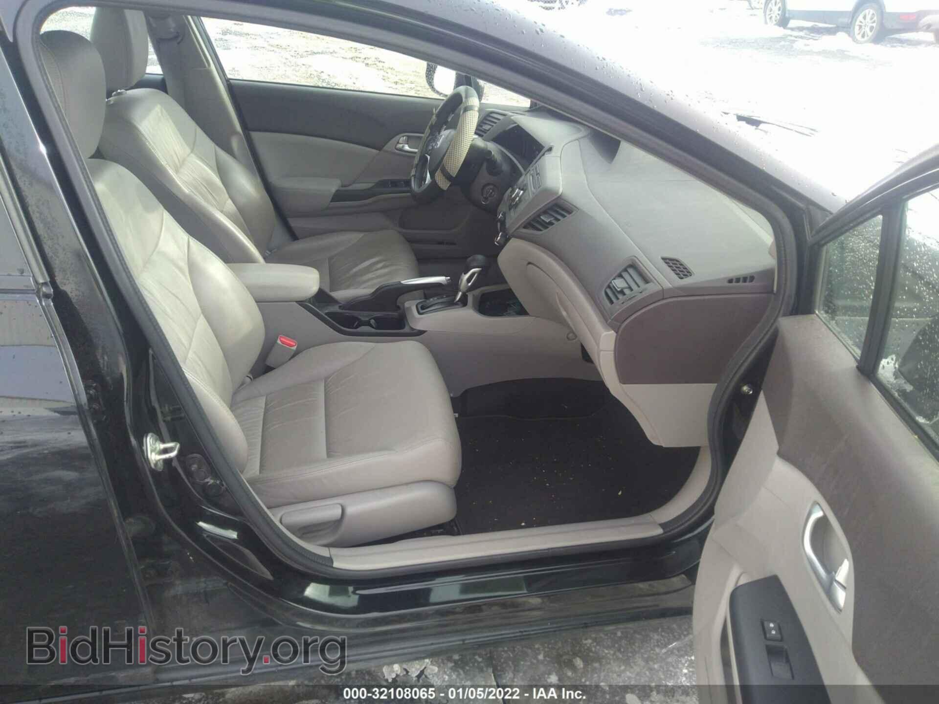 2012 HONDA CIVIC SDN - VIN: 2HGFB2F9XCH582048 - Фото 5