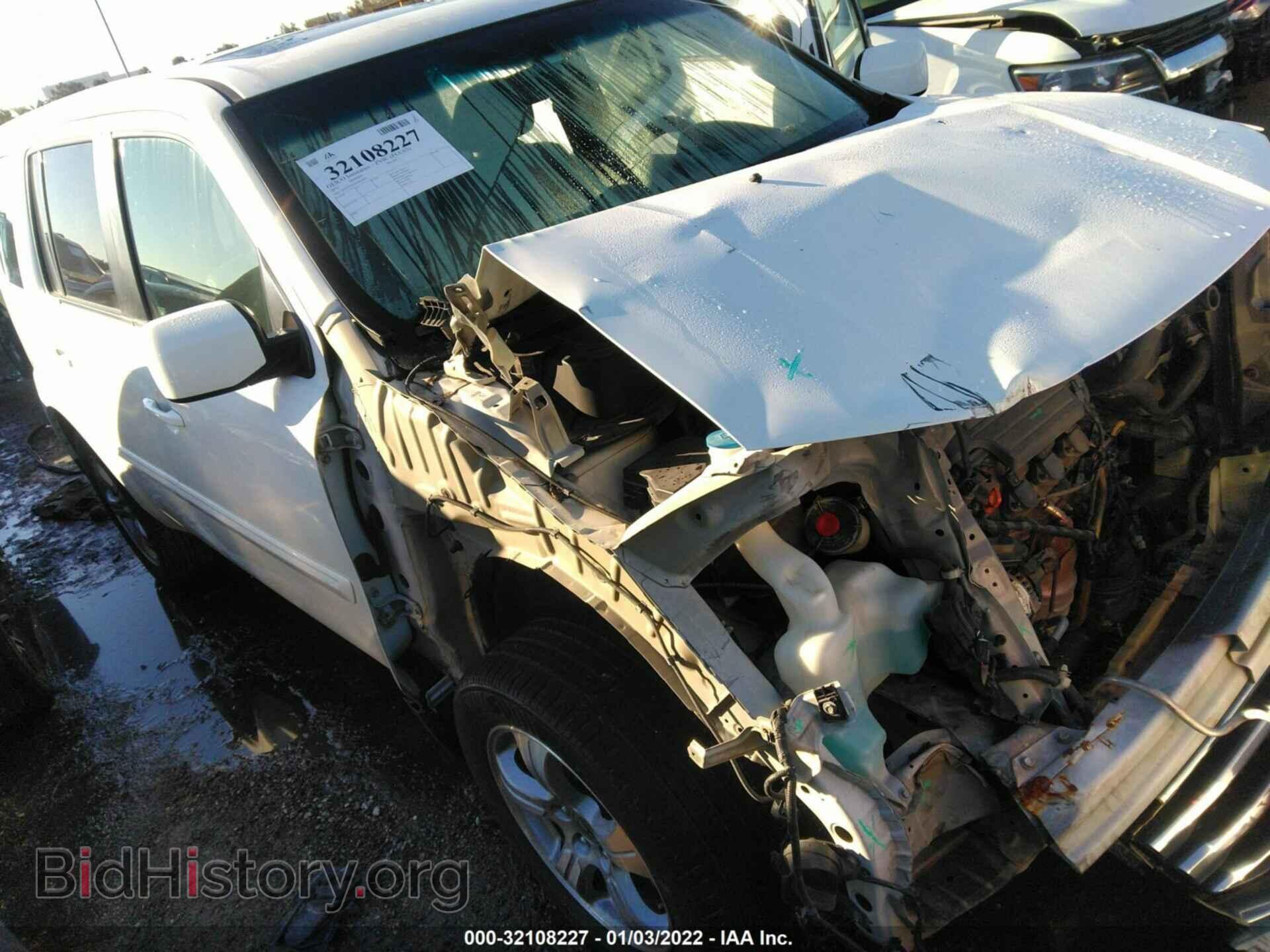 Photo 5FNYF3H72CB028196 - HONDA PILOT 2012