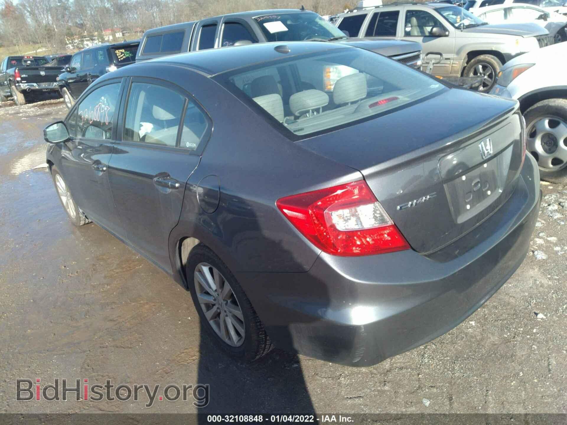 2012 HONDA CIVIC SDN - VIN: 19XFB2F86CE308539 - Фото 3