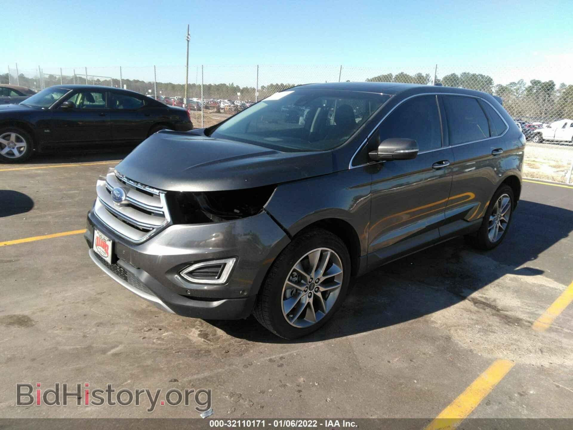 2016 FORD EDGE - VIN: 2FMPK3K80GBC55975 - Photo 2