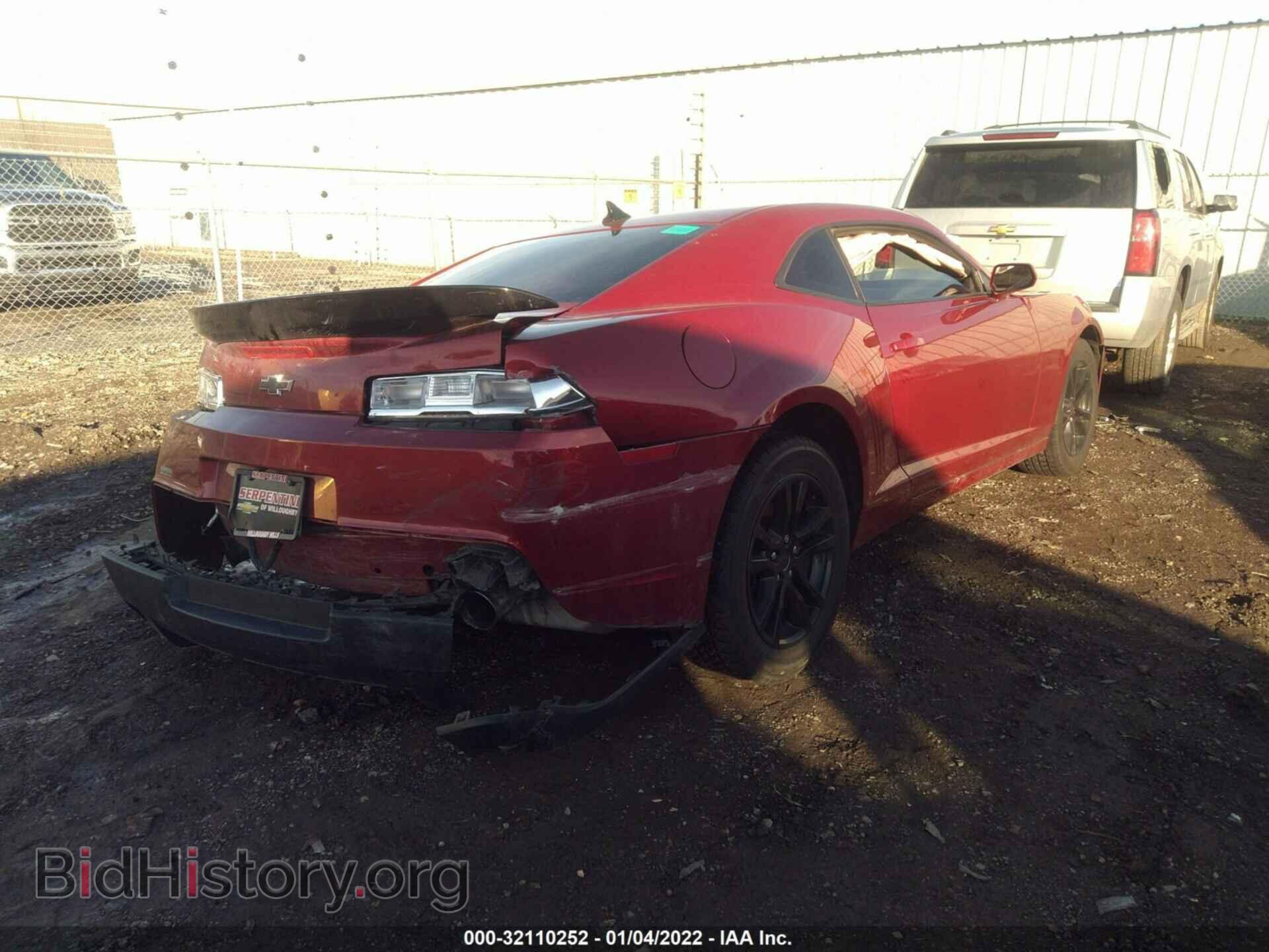 2014 CHEVROLET CAMARO - VIN: 2G1FB1E39E9184096 - Фото 4