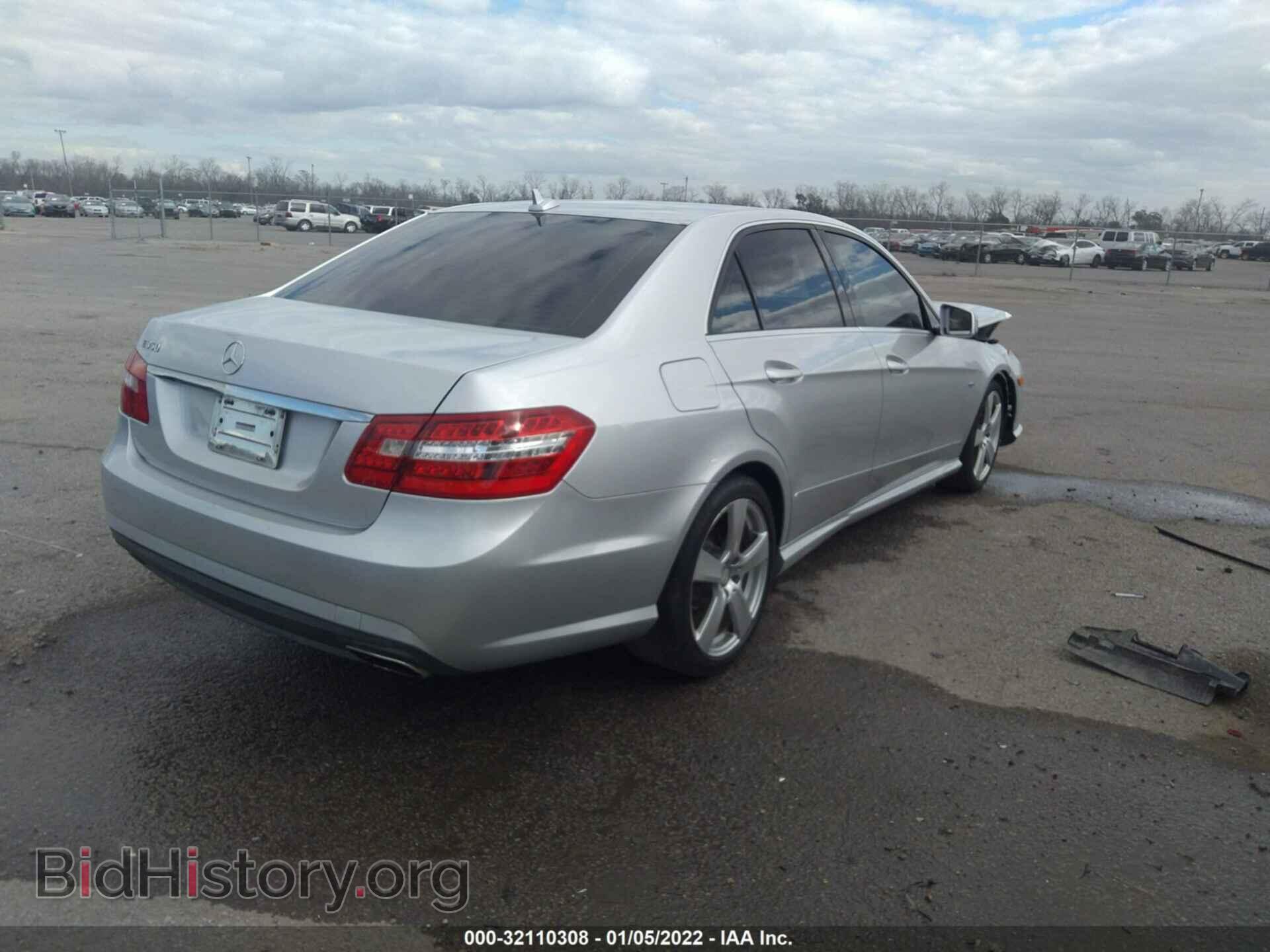 2012 MERCEDES-BENZ E-CLASS - VIN: WDDHF5KB1CA647038 - Фото 4