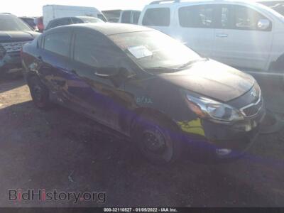 2015 Kia RIO SX, черный — VIN KNADN4A3XF6451300, IAAI