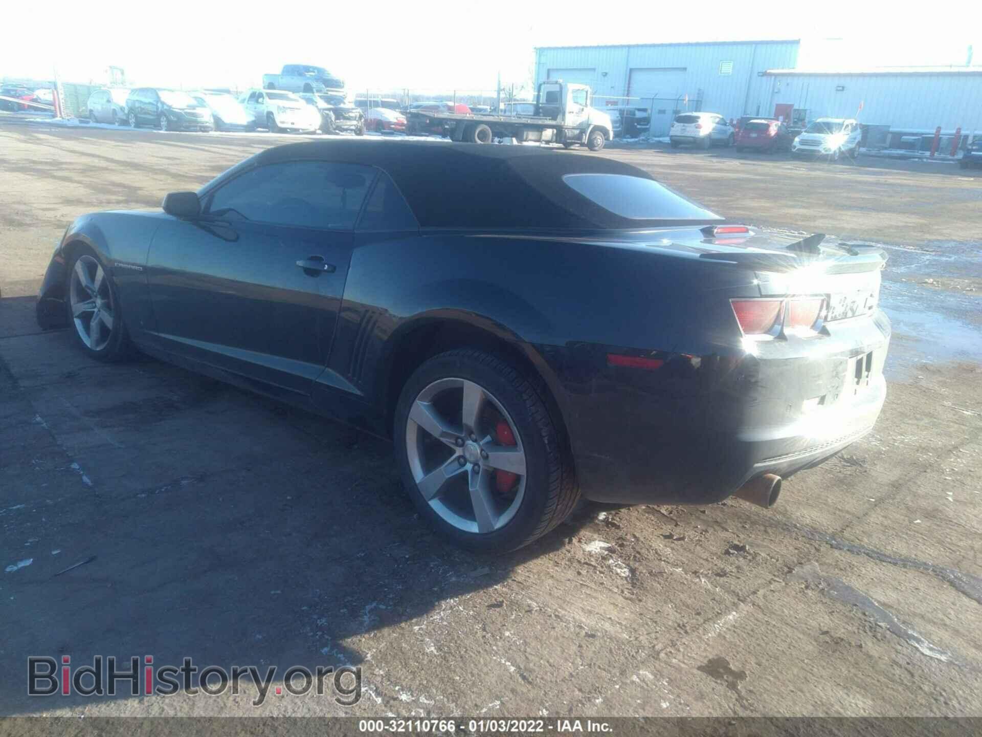 2011 CHEVROLET CAMARO - VIN: 2G1FC3DD7B9214260 - Фото 3