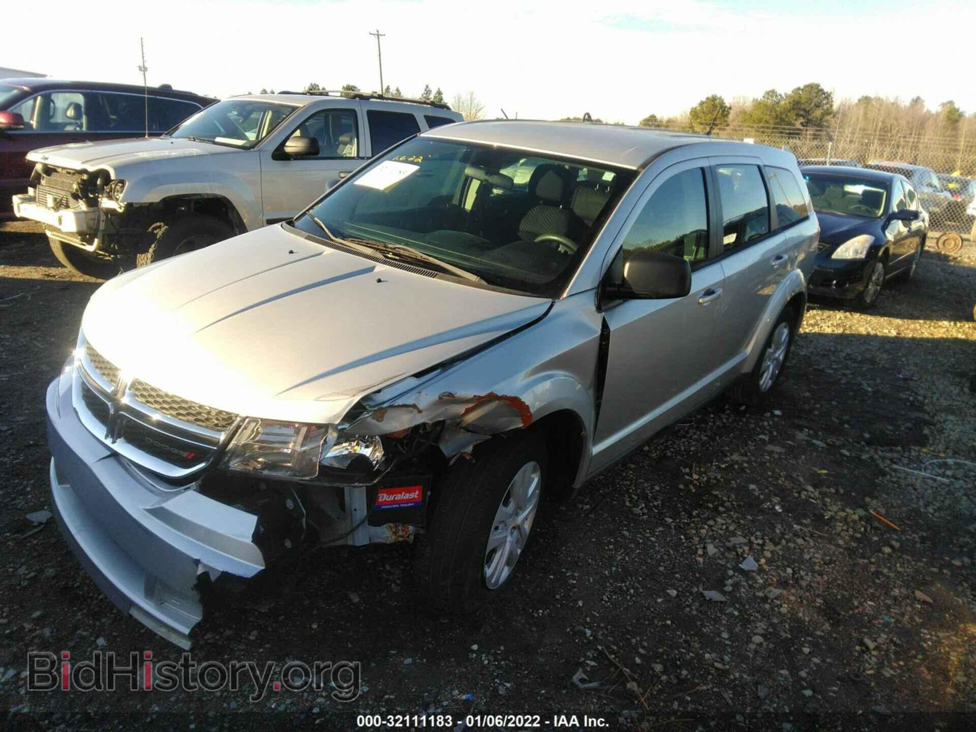 2013 DODGE JOURNEY - VIN: 3C4PDCAB5DT733061 - Фото 2