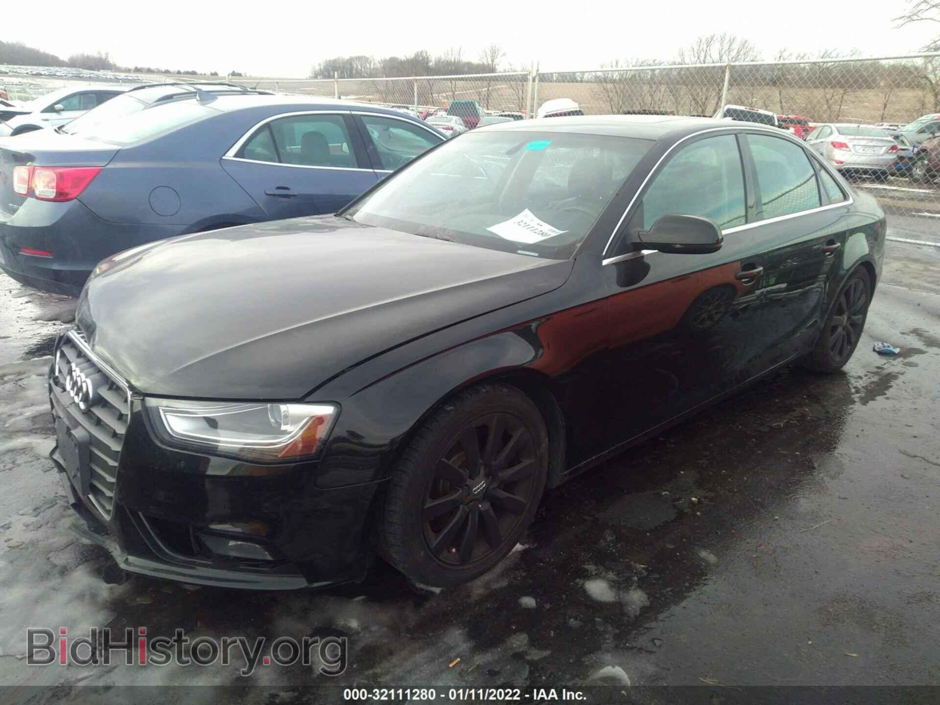 2013 AUDI A4 - VIN: WAUBFAFL1DN011853 - Фото 2