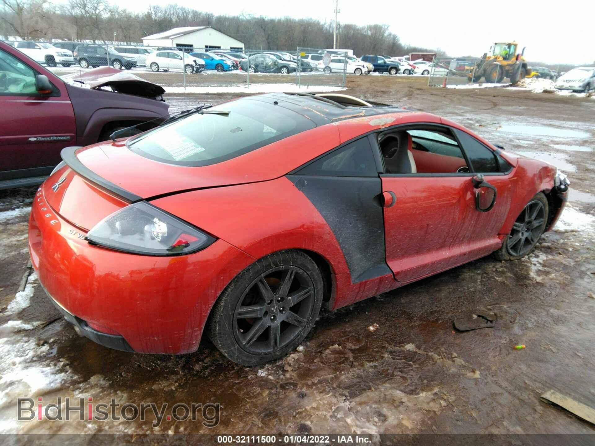 2006 MITSUBISHI ECLIPSE - VIN: 4A3AK34T36E012754 - Фото 4