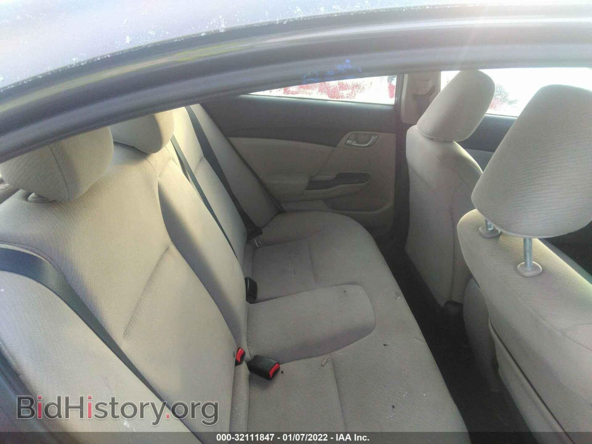 2013 HONDA CIVIC SDN - VIN: 19XFB2F57DE019984 - Фото 8