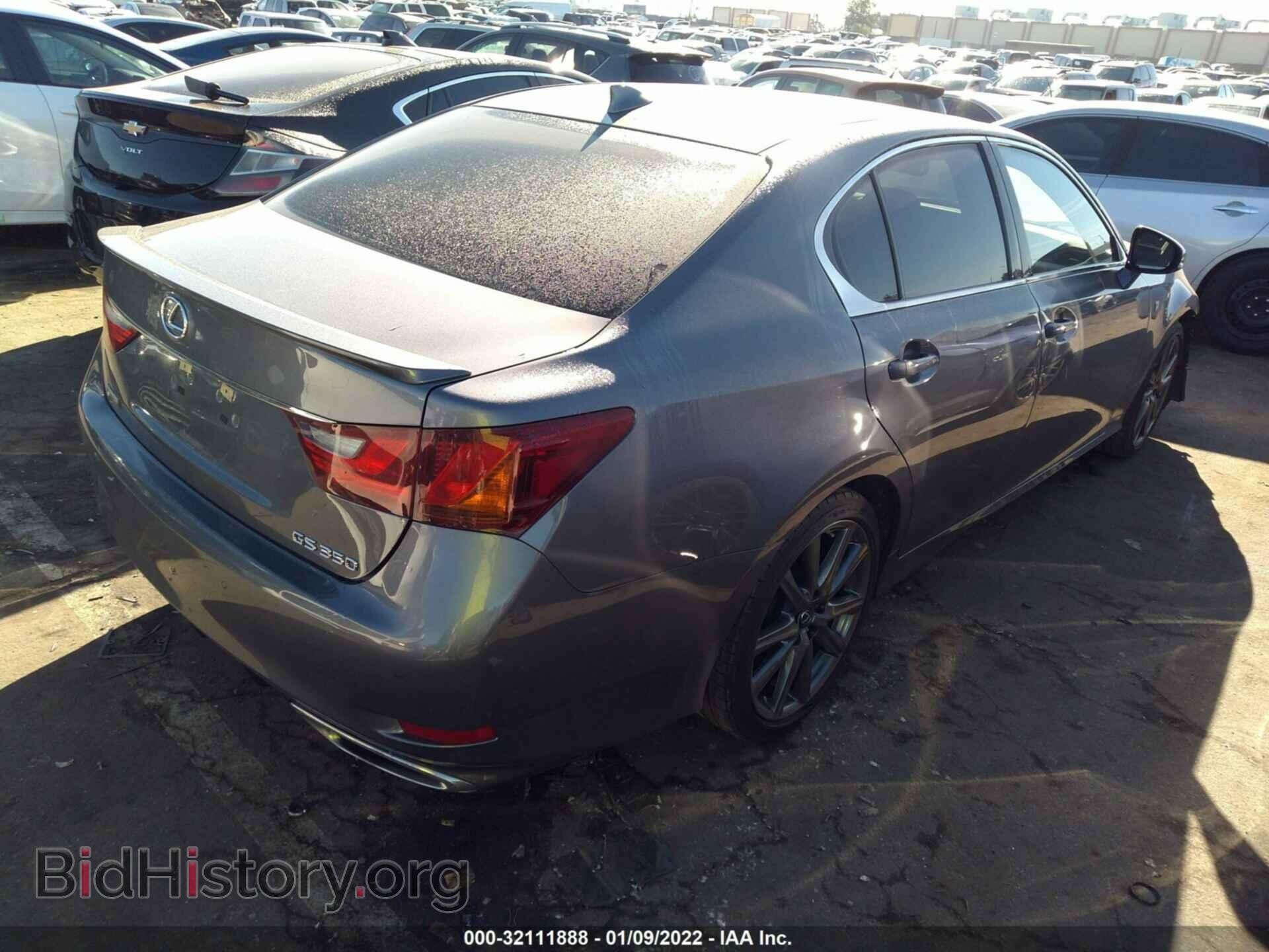 2015 LEXUS GS 350 - VIN: JTHBE1BL6FA017104 - Фото 4