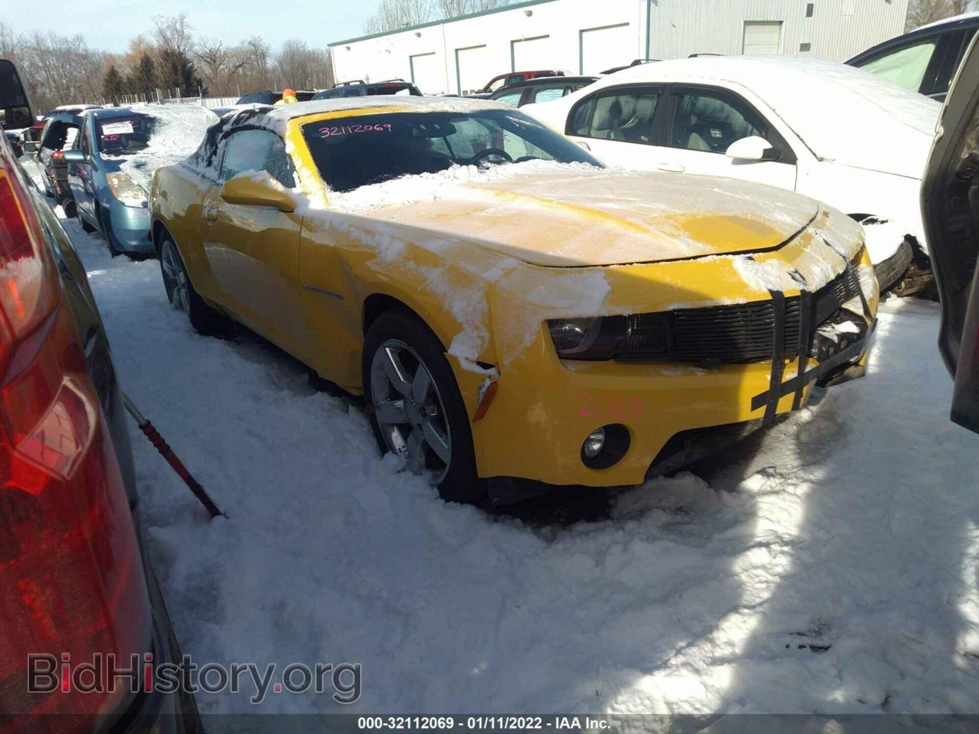 Фотография 2G1FB3D33D9222028 - CHEVROLET CAMARO 2013