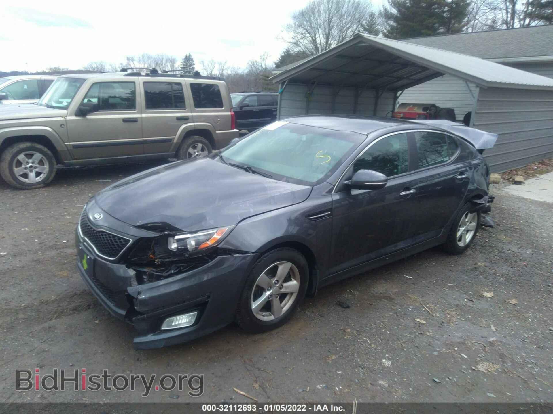 2015 KIA OPTIMA - VIN: KNAGM4A79F5642263 - Фото 2