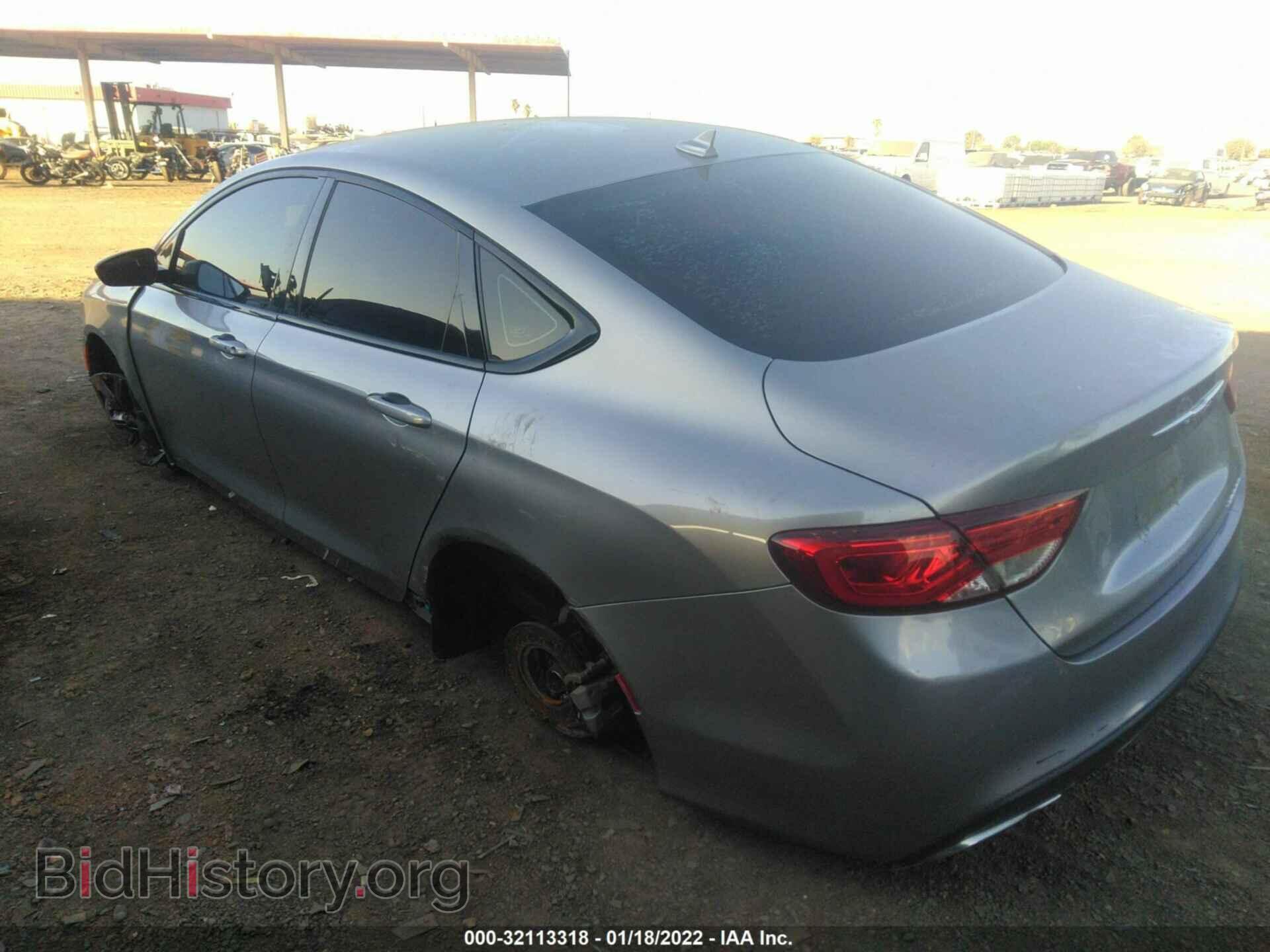 2016 CHRYSLER 200 - VIN: 1C3CCCBB3GN192004 - Фото 3