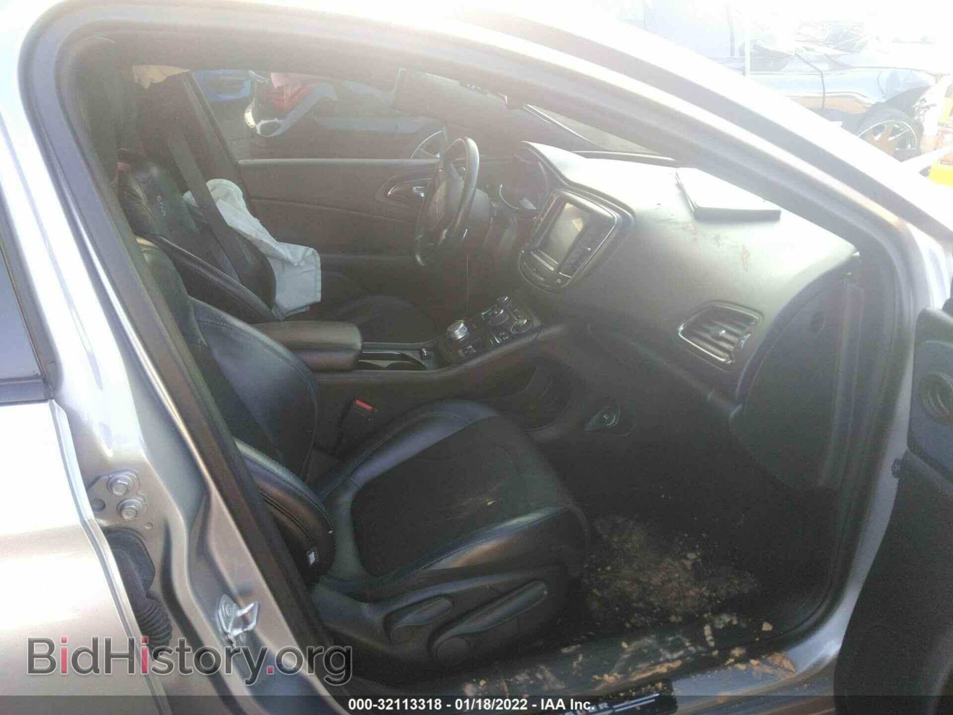 2016 CHRYSLER 200 - VIN: 1C3CCCBB3GN192004 - Фото 5