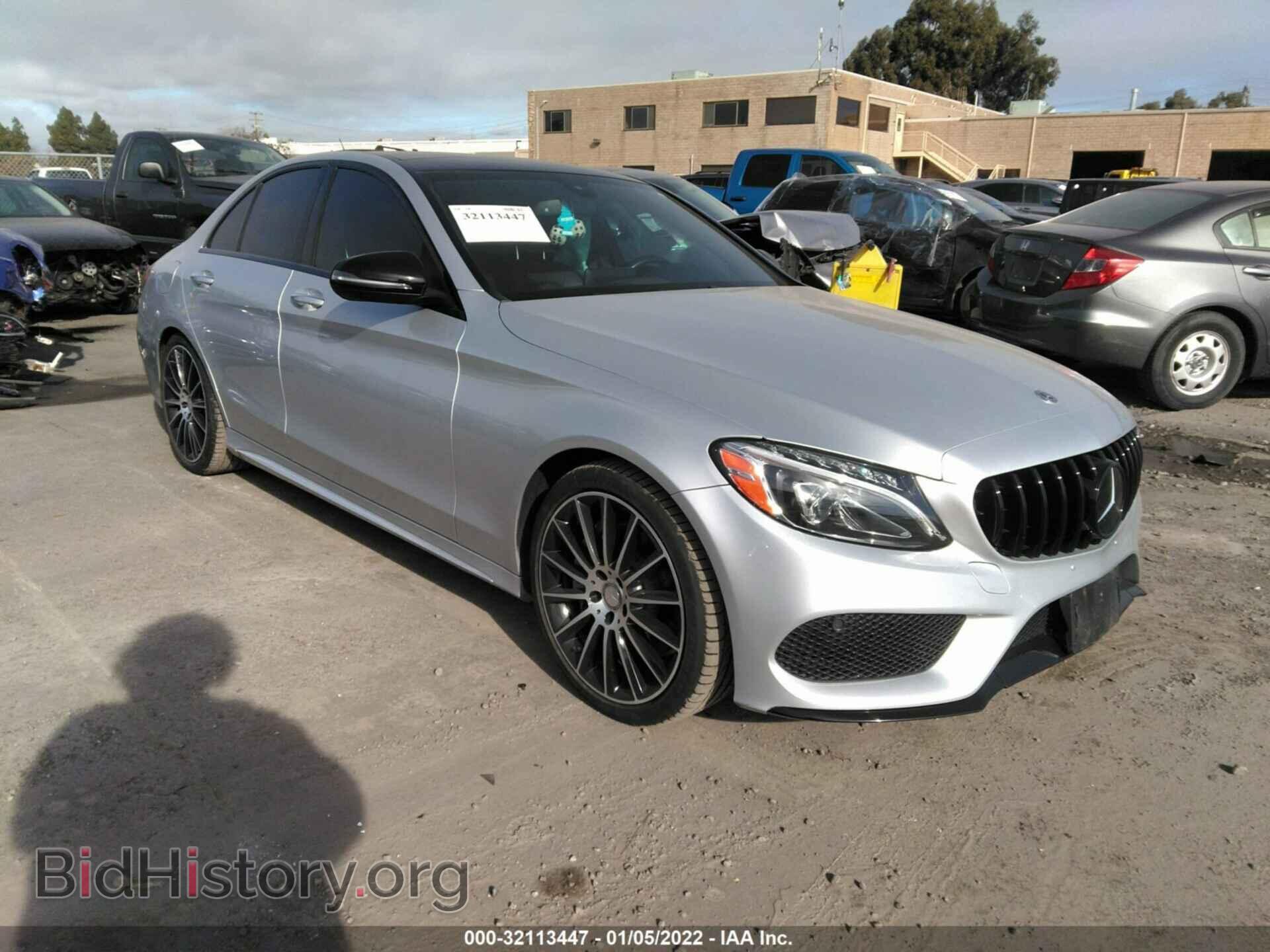 Photo 55SWF4JB2GU173982 - MERCEDES-BENZ C-CLASS 2016