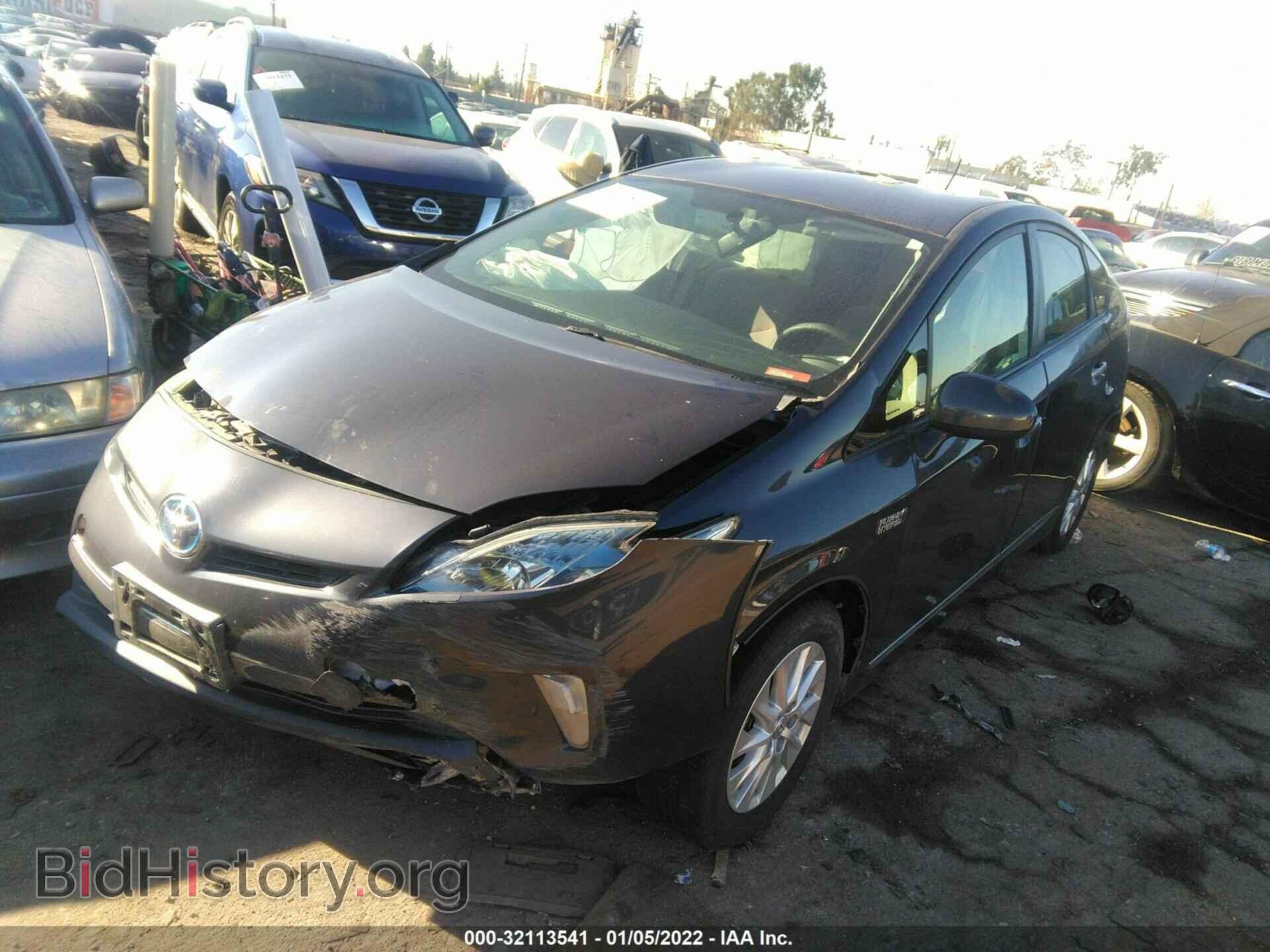 2014 TOYOTA PRIUS PLUG-IN - VIN: JTDKN3DP4E3060372 - Фото 2