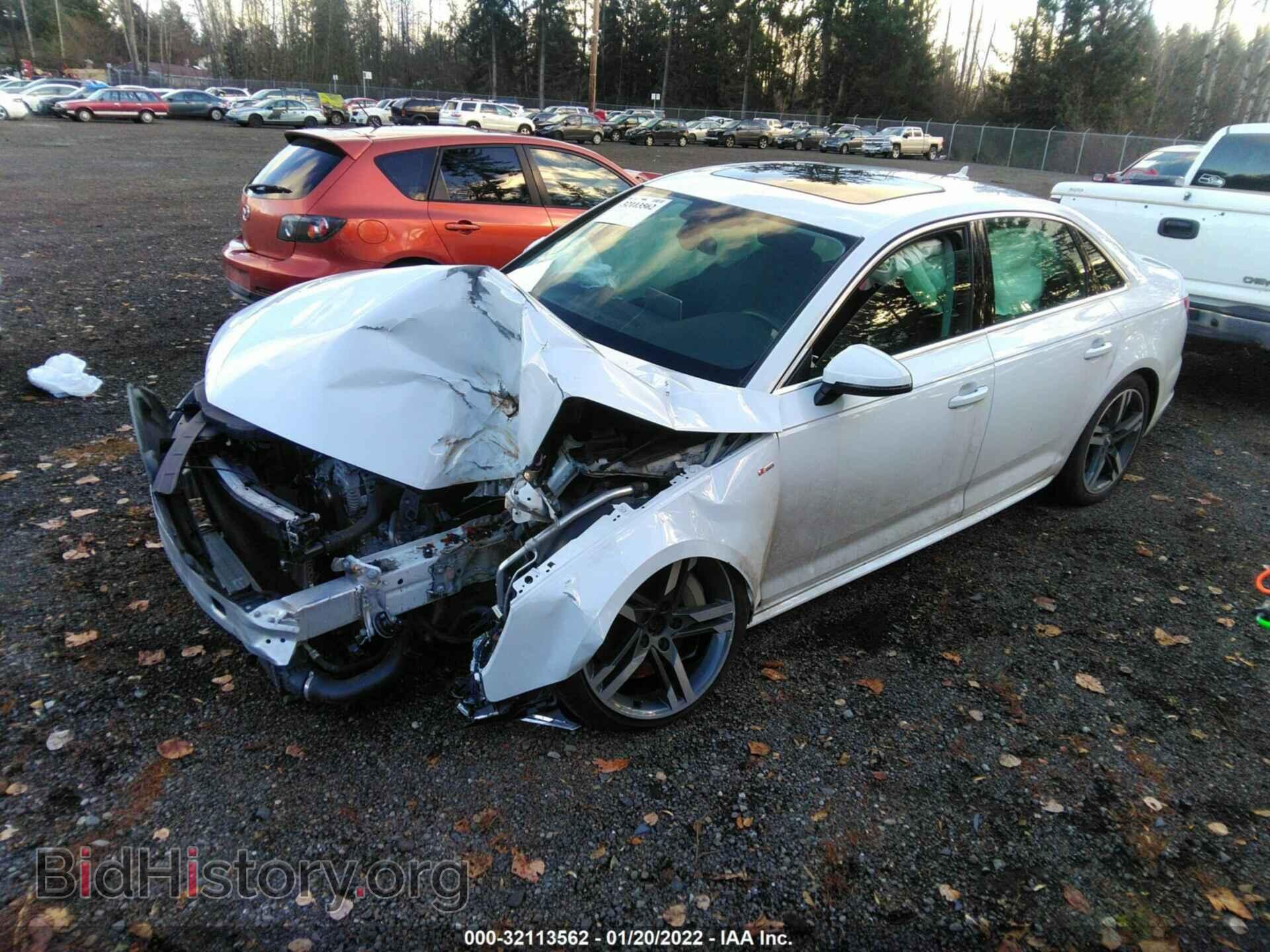 2017 AUDI A4 - VIN: WAUENAF40HN022762 - Фото 2