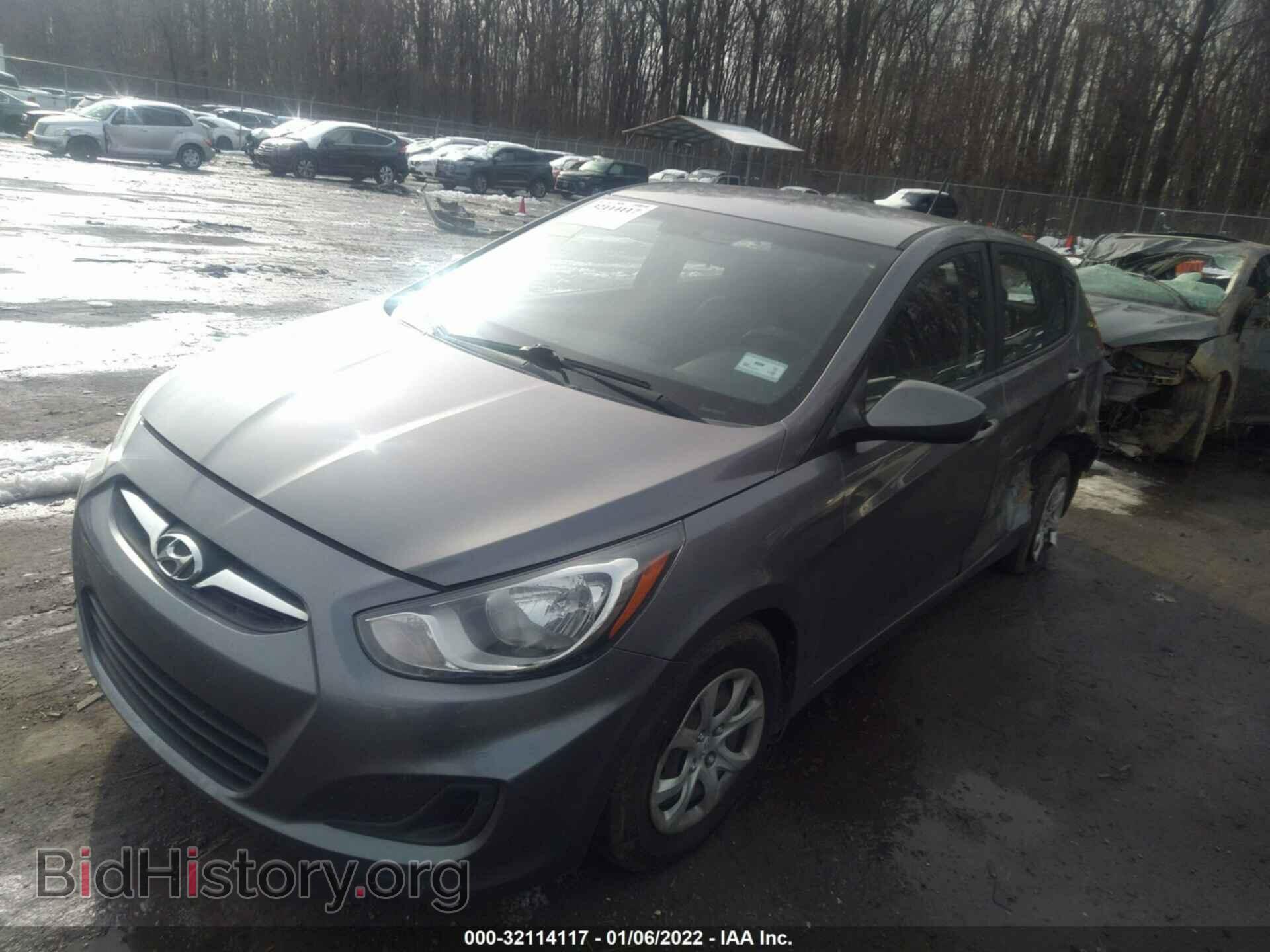 2014 HYUNDAI ACCENT - VIN: KMHCT5AEXEU195791 - Фото 2