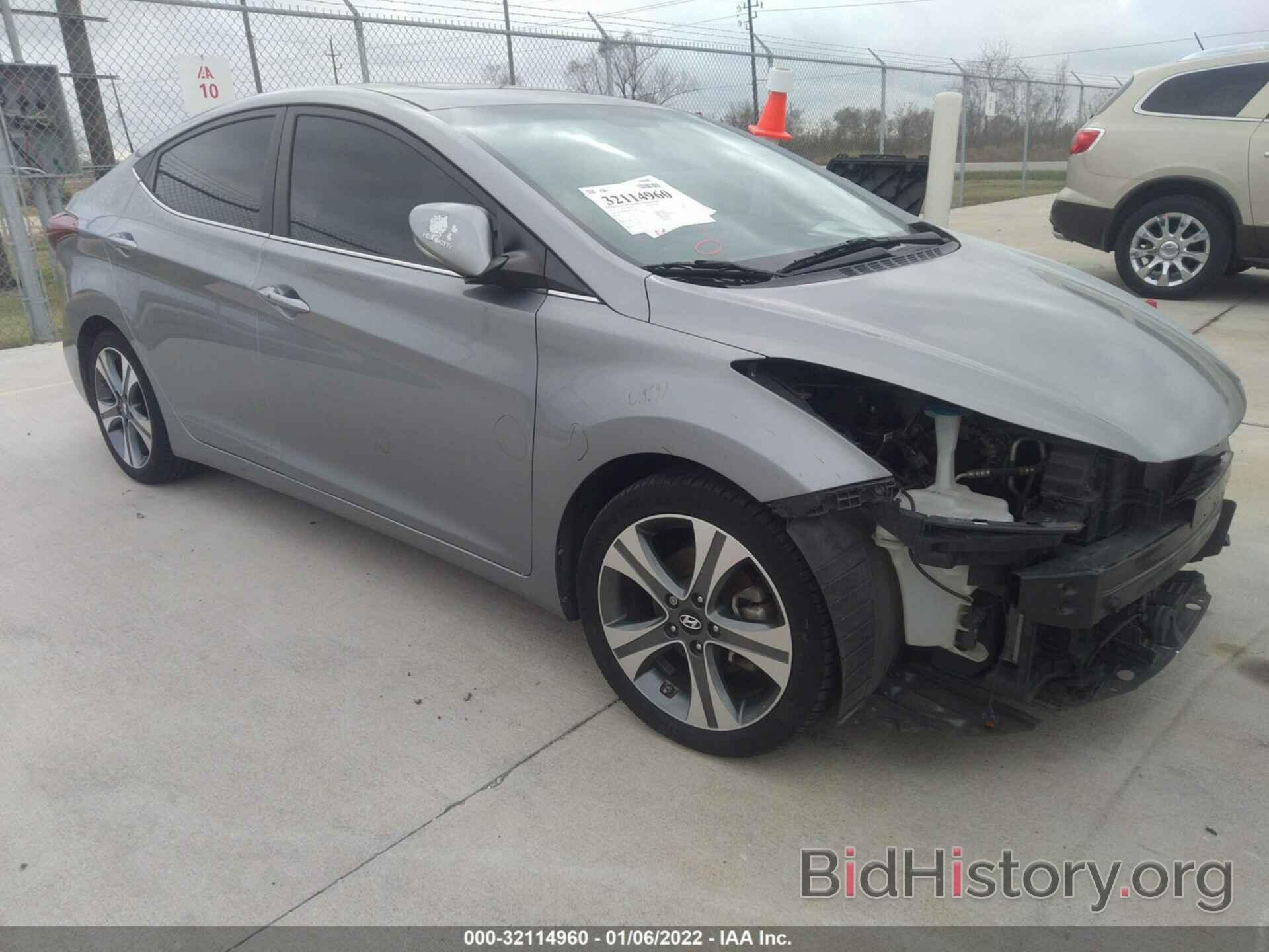 Photo KMHDH4AH0FU453005 - HYUNDAI ELANTRA 2015