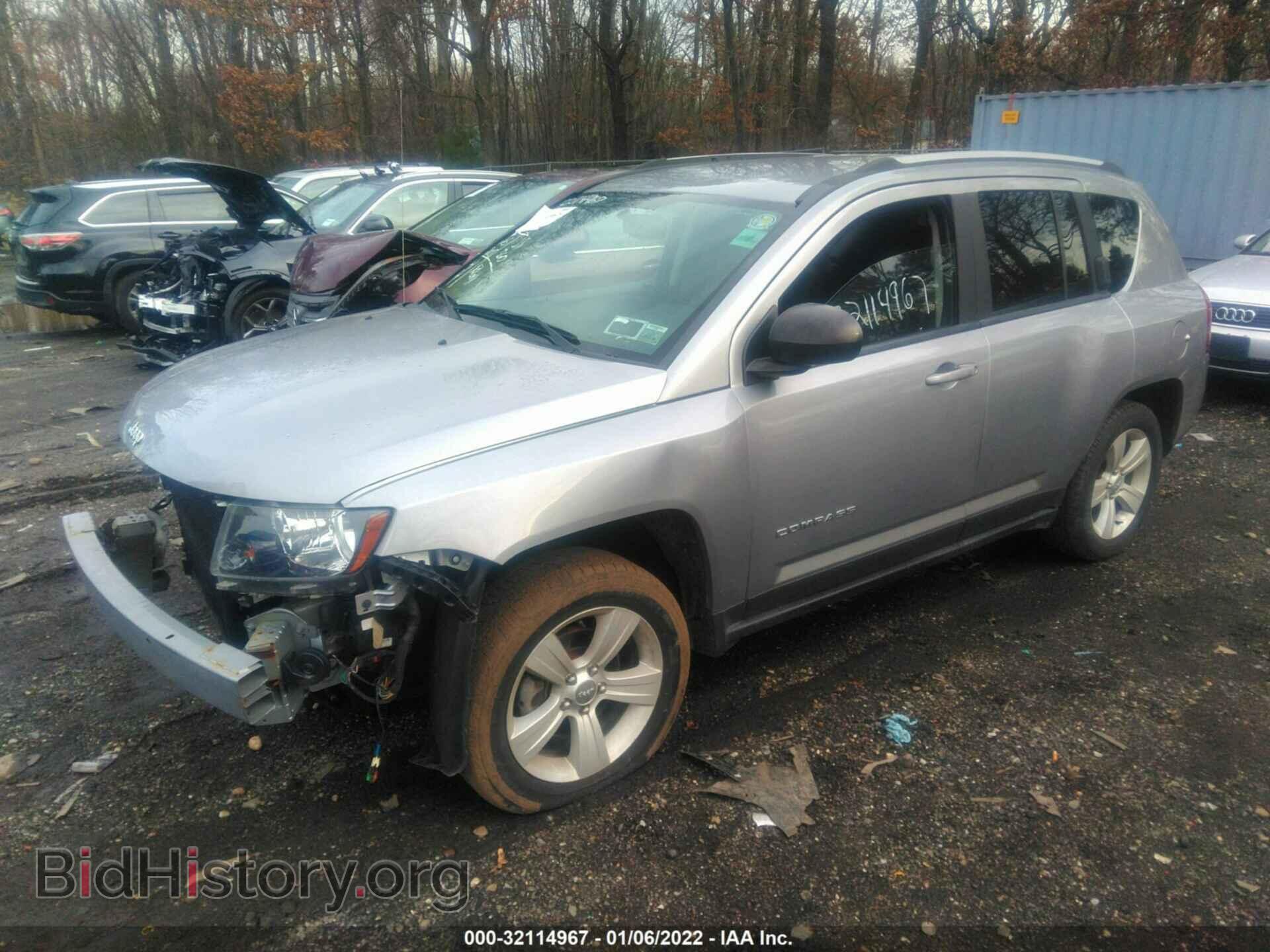 2017 JEEP COMPASS - VIN: 1C4NJDBB4HD142848 - Фото 2