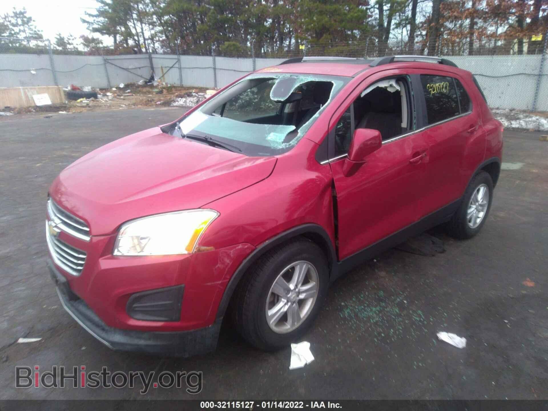 2015 CHEVROLET TRAX - VIN: KL7CJRSB3FB100519 - Фото 2