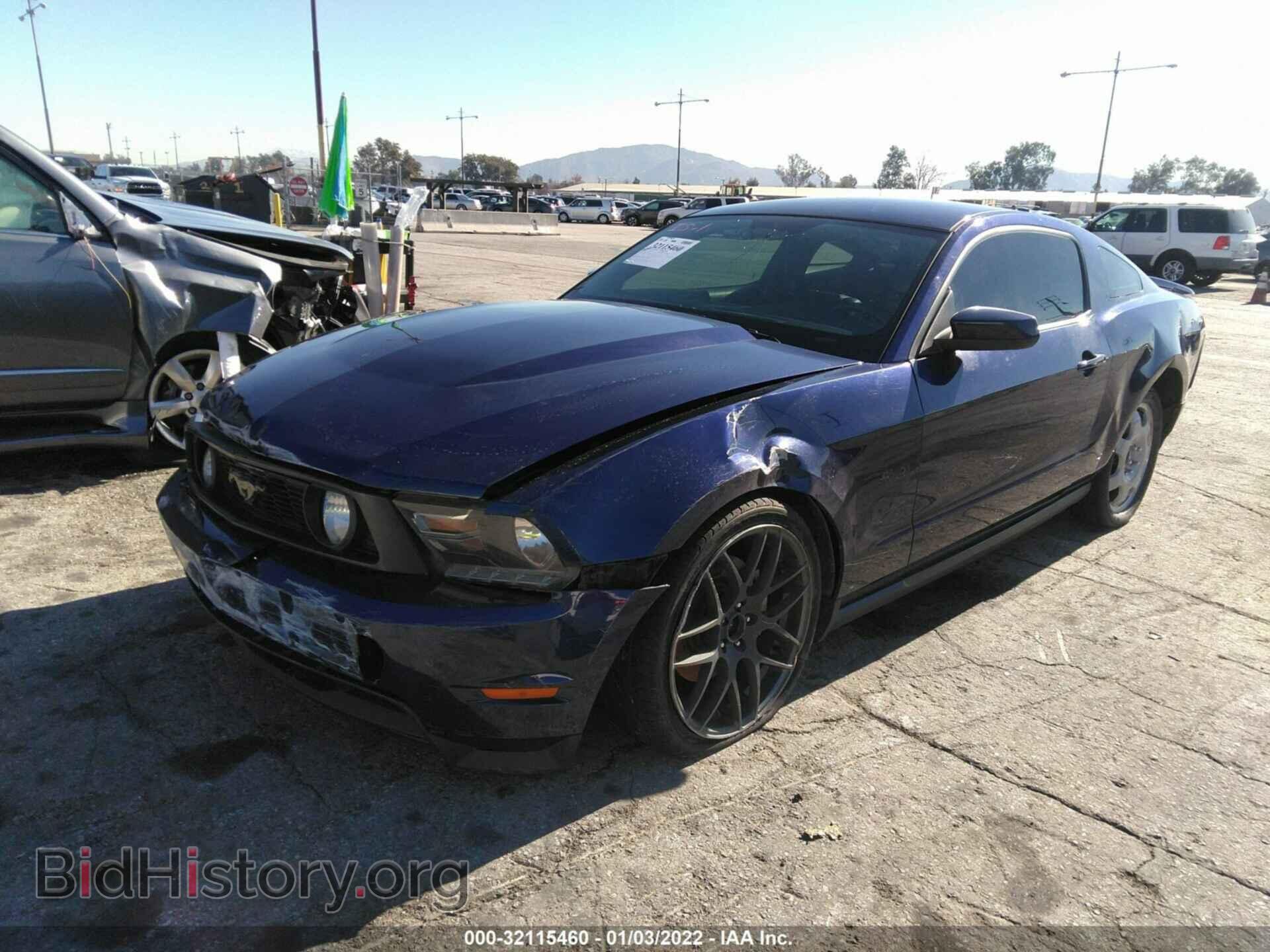 2012 FORD MUSTANG - VIN: 1ZVBP8CFXC5285541 - Фото 2